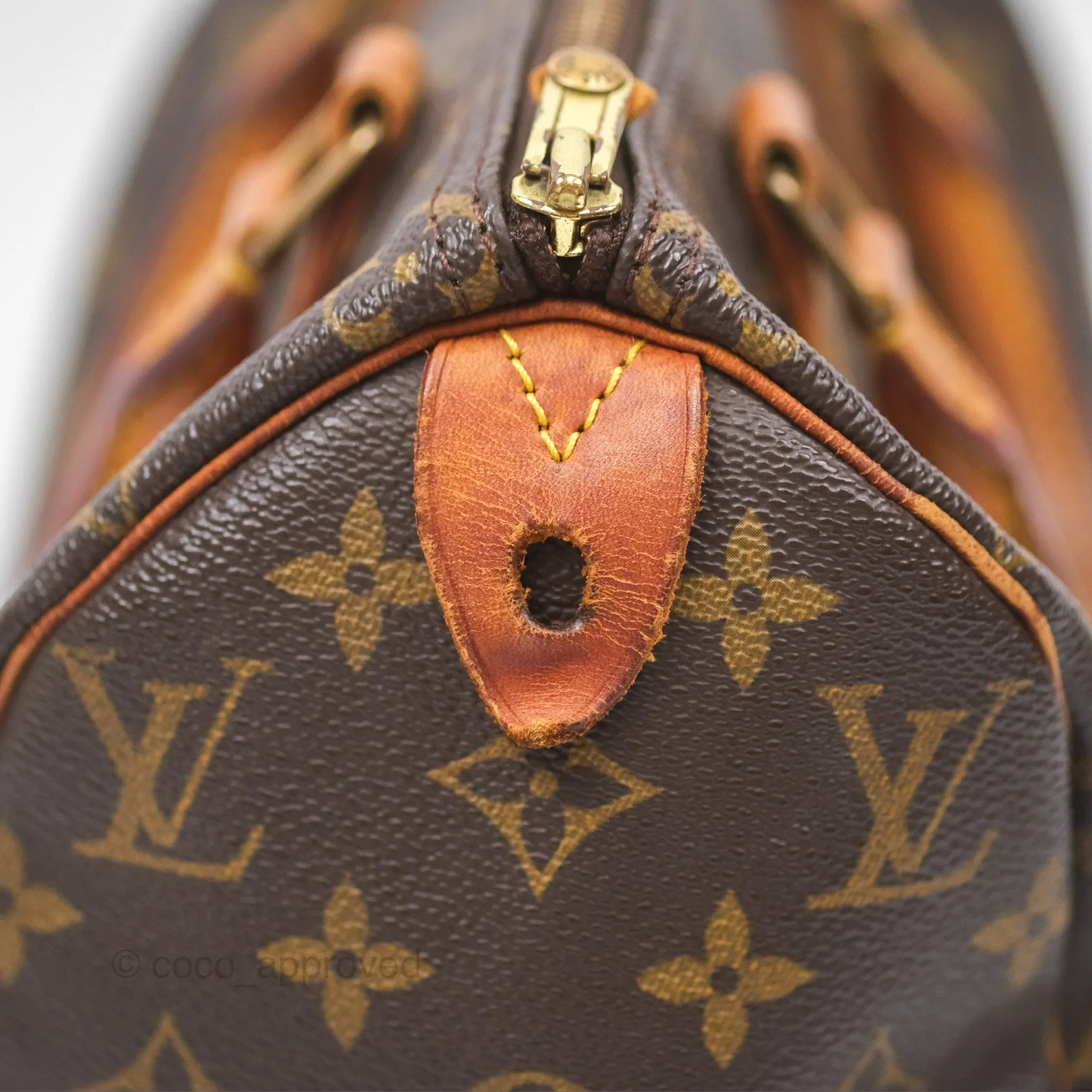 Louis Vuitton Vintage Speedy 25 Monogram Canvas