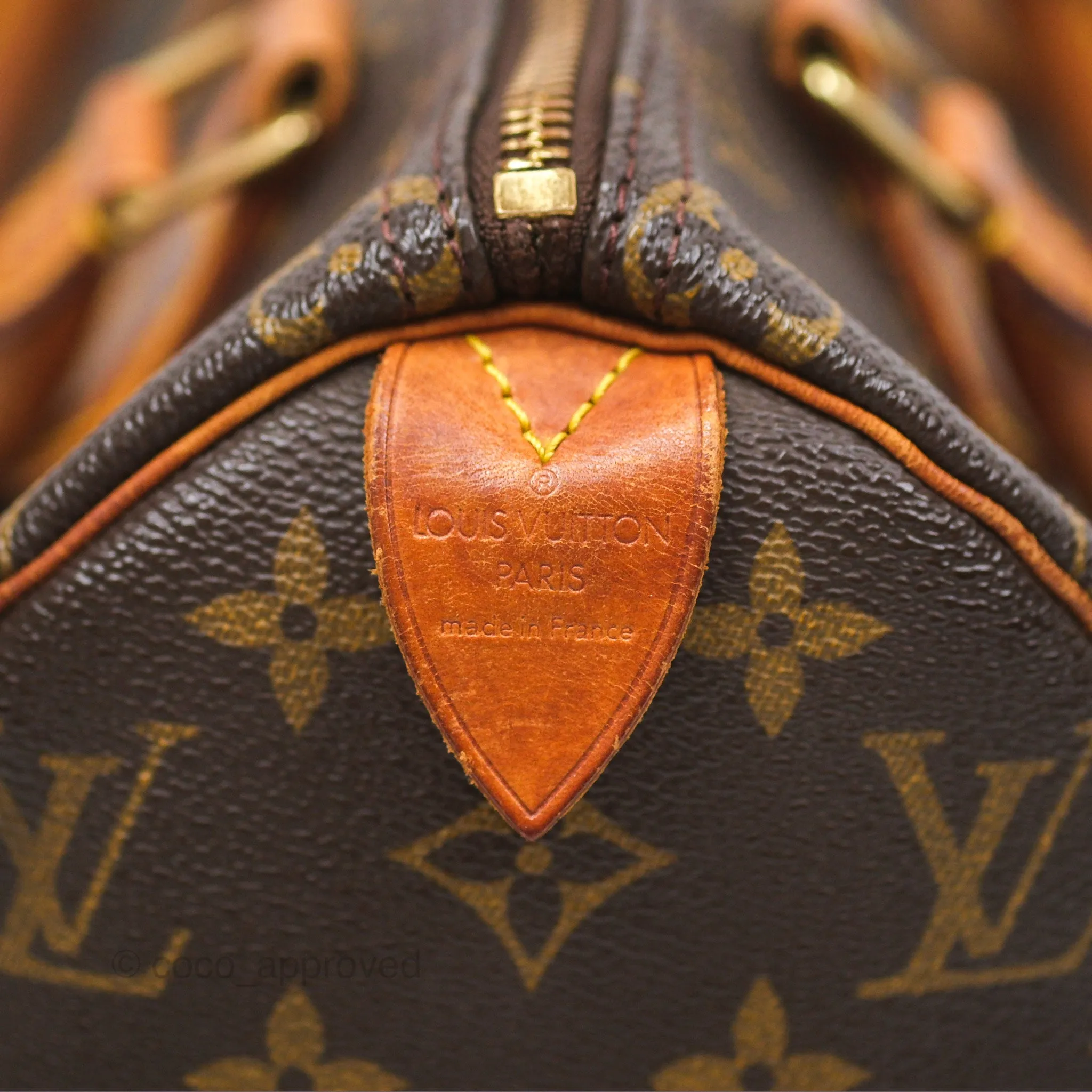 Louis Vuitton Vintage Speedy 25 Monogram Canvas