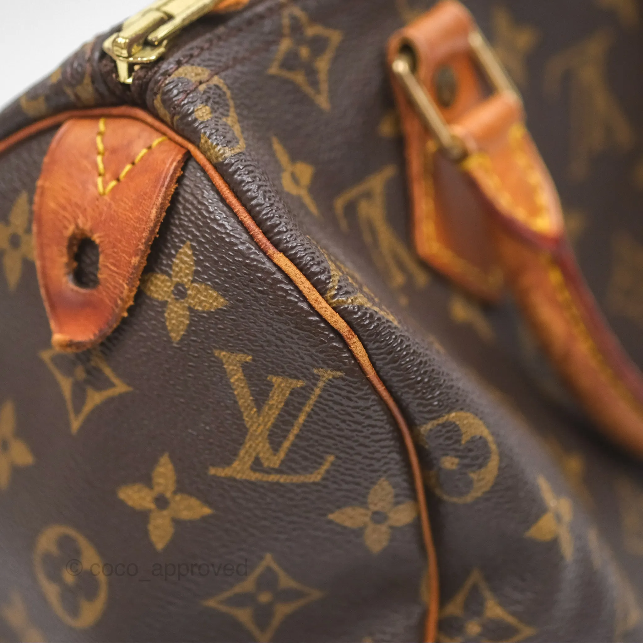 Louis Vuitton Vintage Speedy 25 Monogram Canvas