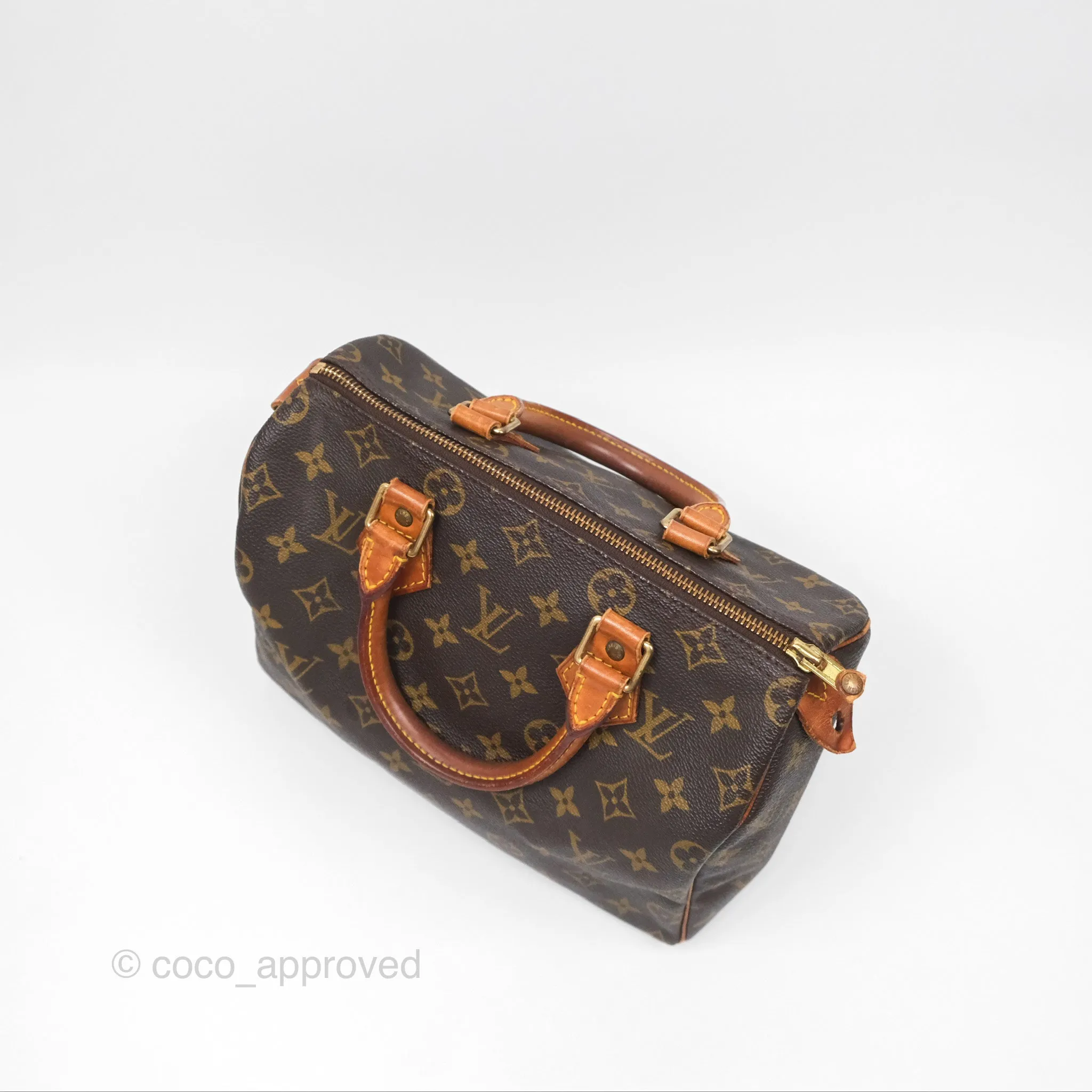 Louis Vuitton Vintage Speedy 25 Monogram Canvas