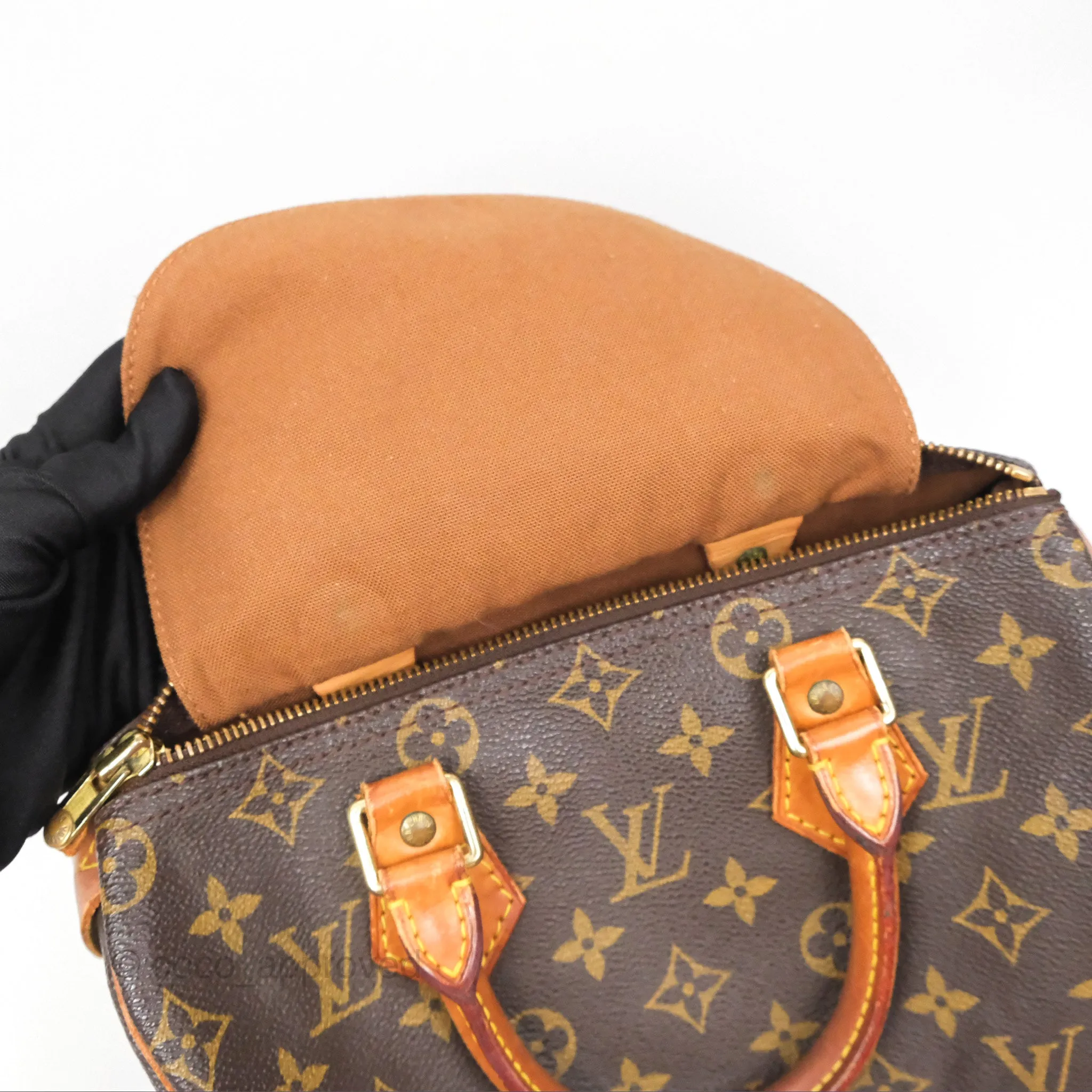 Louis Vuitton Vintage Speedy 25 Monogram Canvas