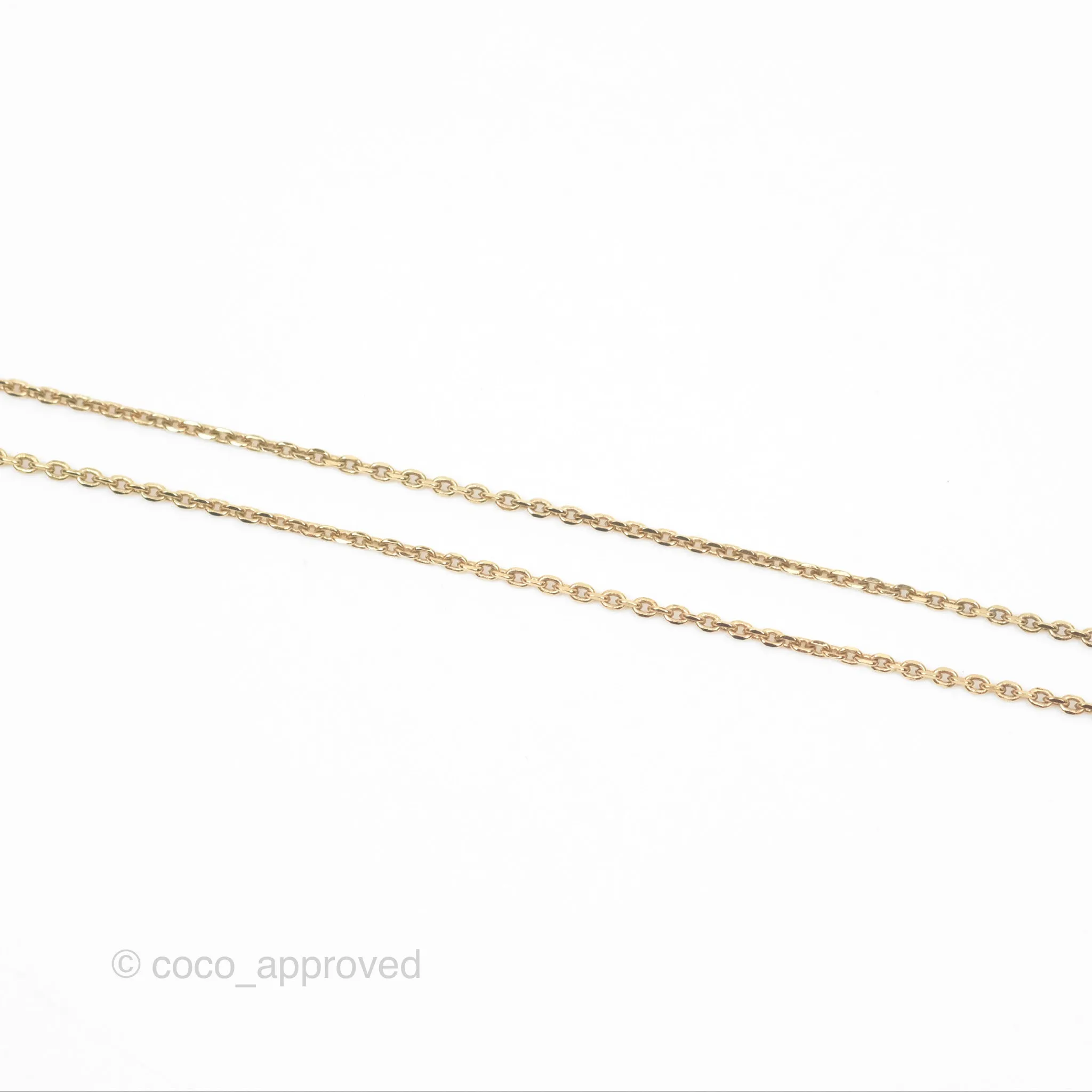 Louis Vuitton Vivienne Pearl Long Necklace Gold Tone