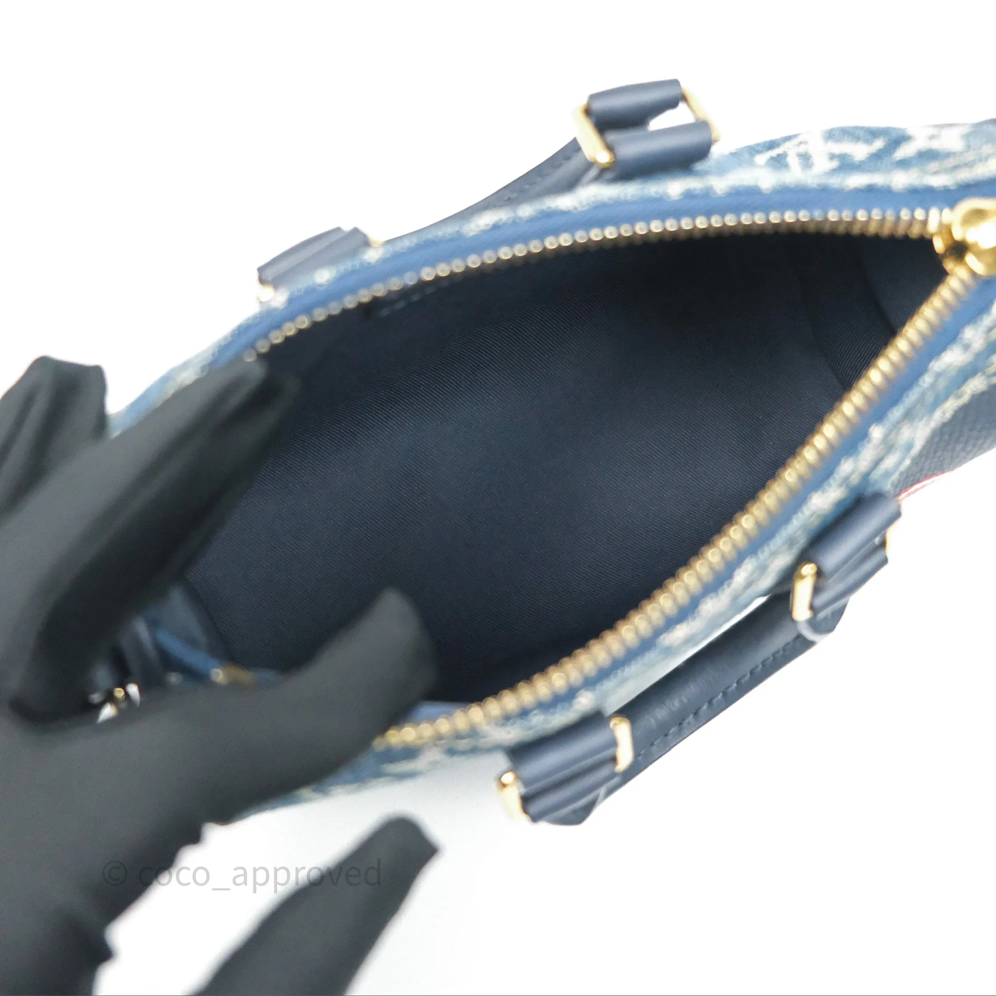 Louis Vuitton x Nigo Keepall XS Denim Blue