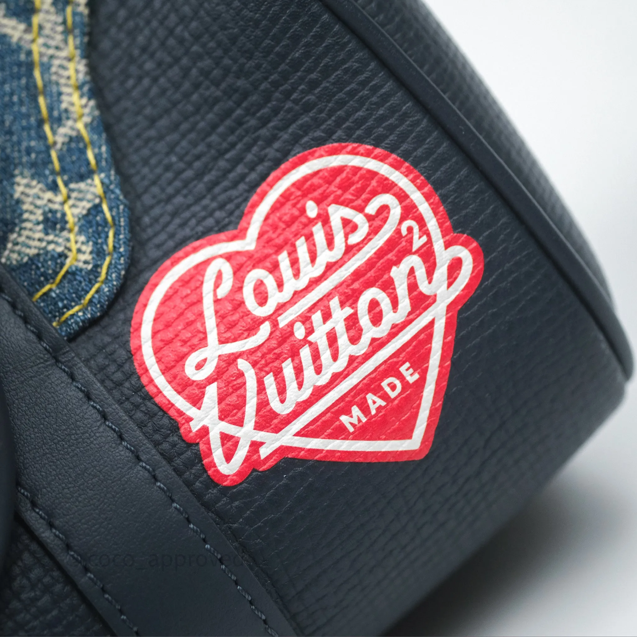 Louis Vuitton x Nigo Keepall XS Denim Blue