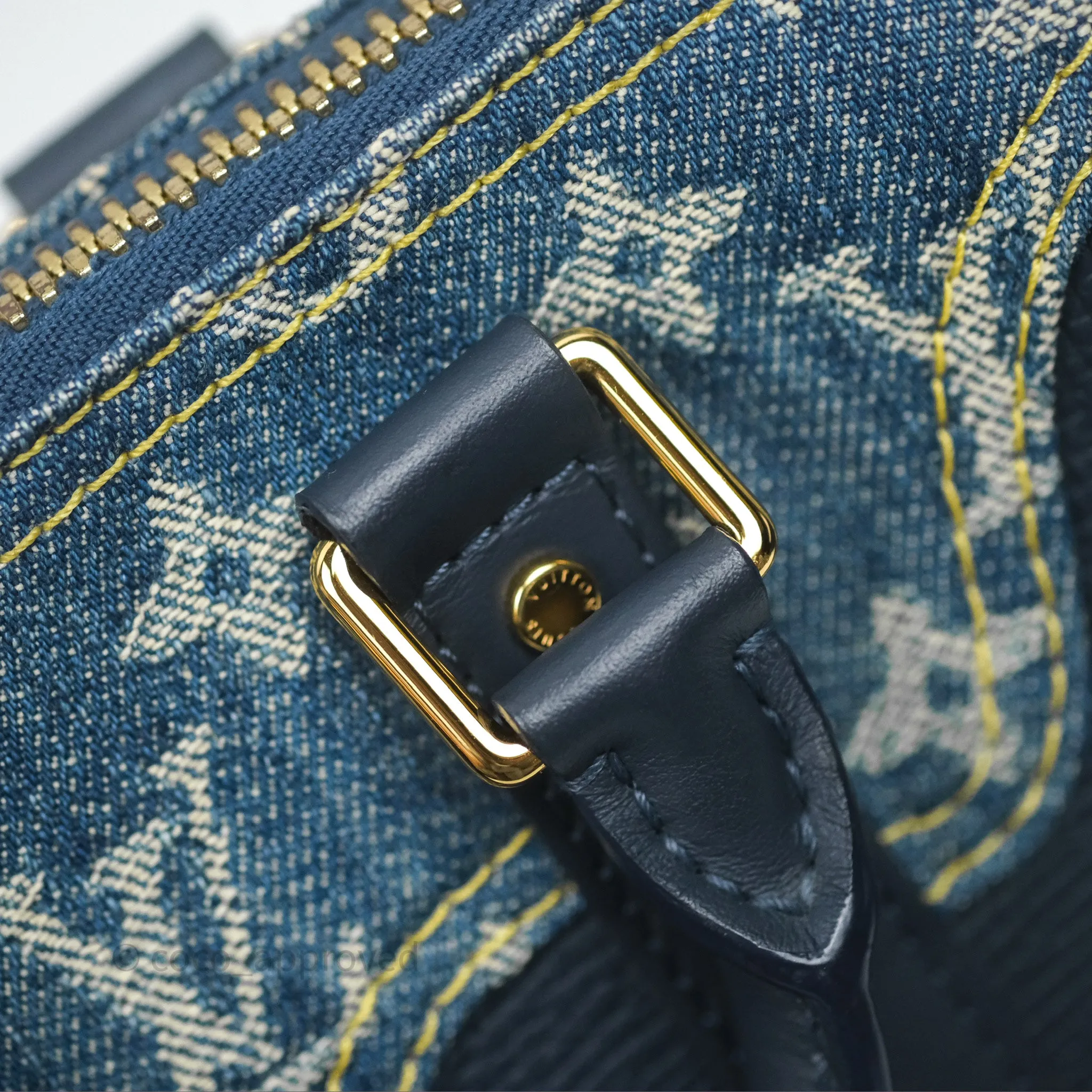 Louis Vuitton x Nigo Keepall XS Denim Blue