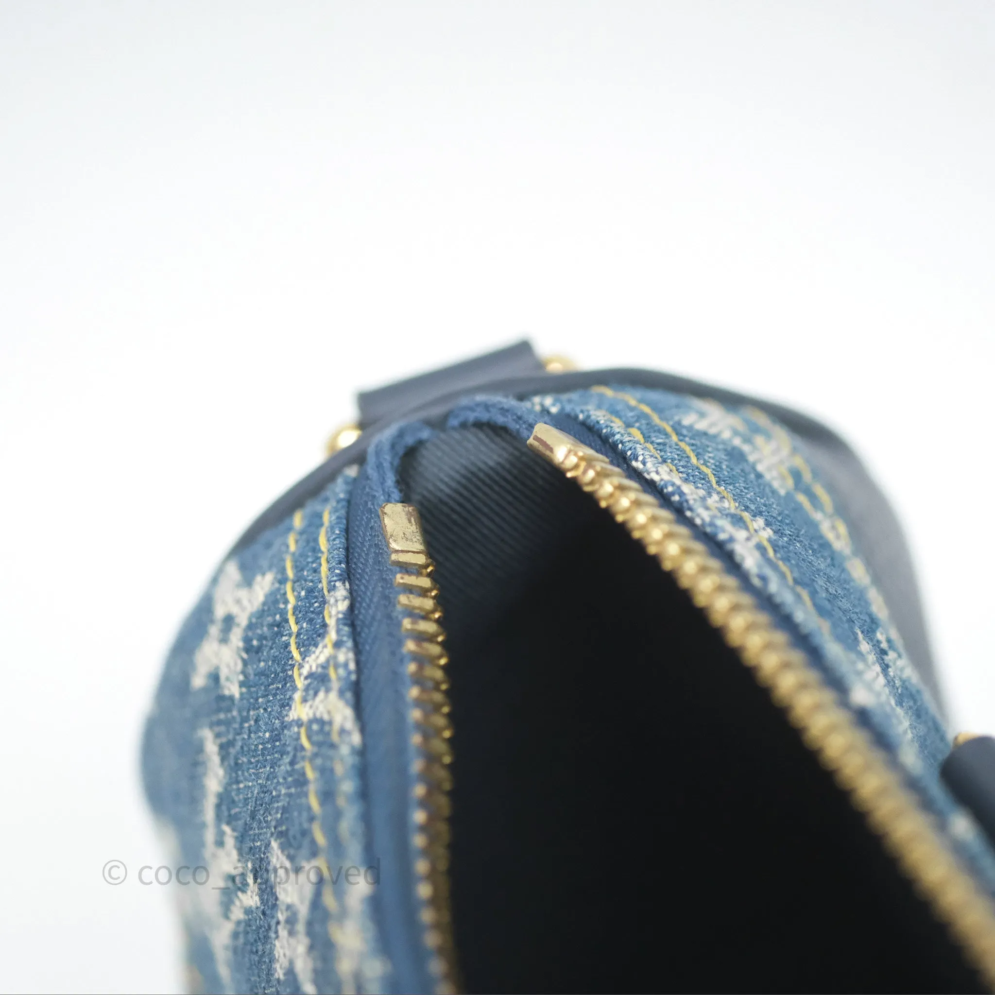 Louis Vuitton x Nigo Keepall XS Denim Blue
