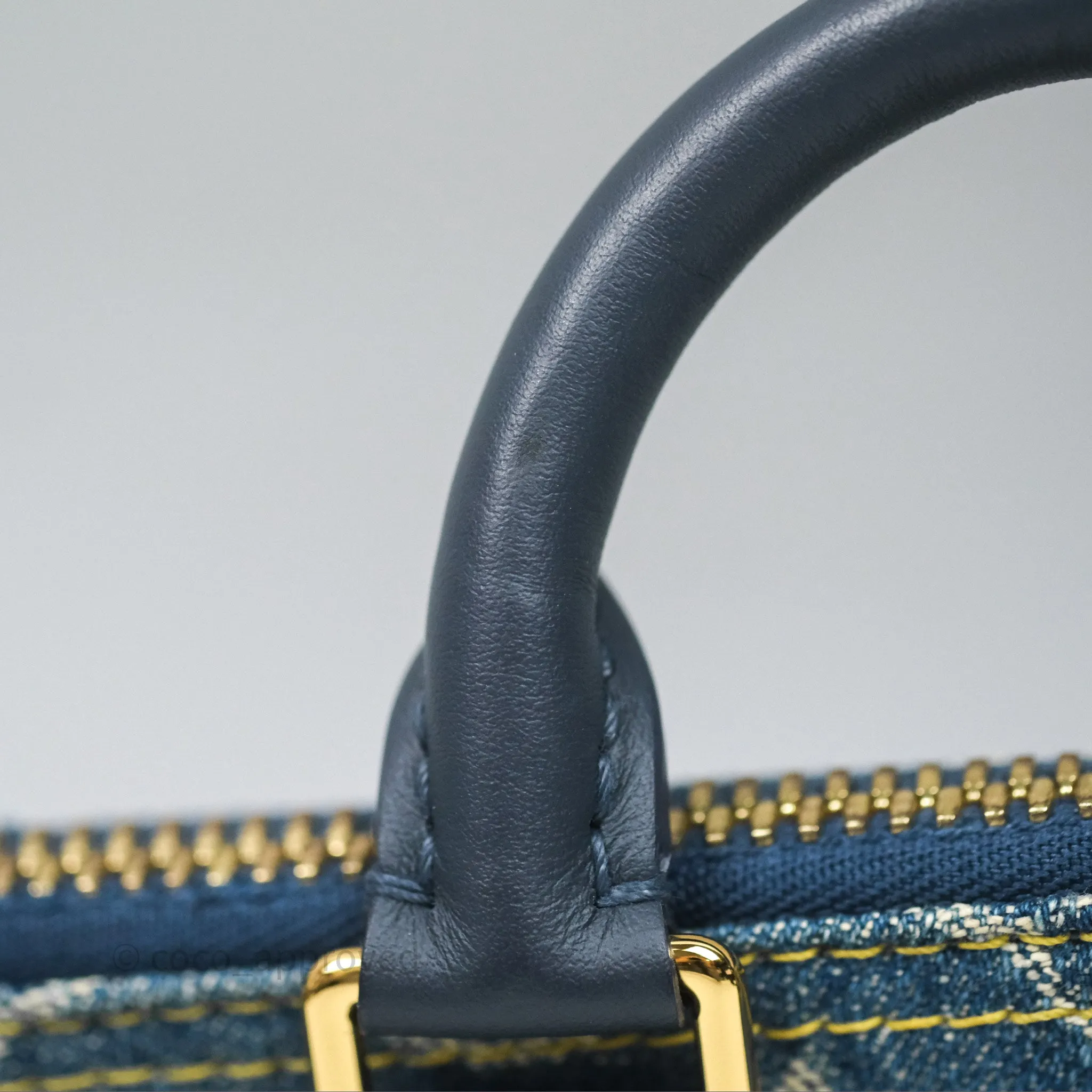 Louis Vuitton x Nigo Keepall XS Denim Blue