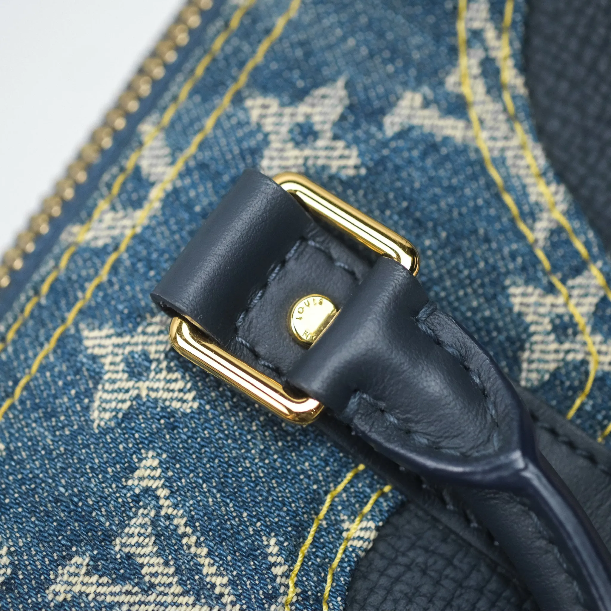 Louis Vuitton x Nigo Keepall XS Denim Blue