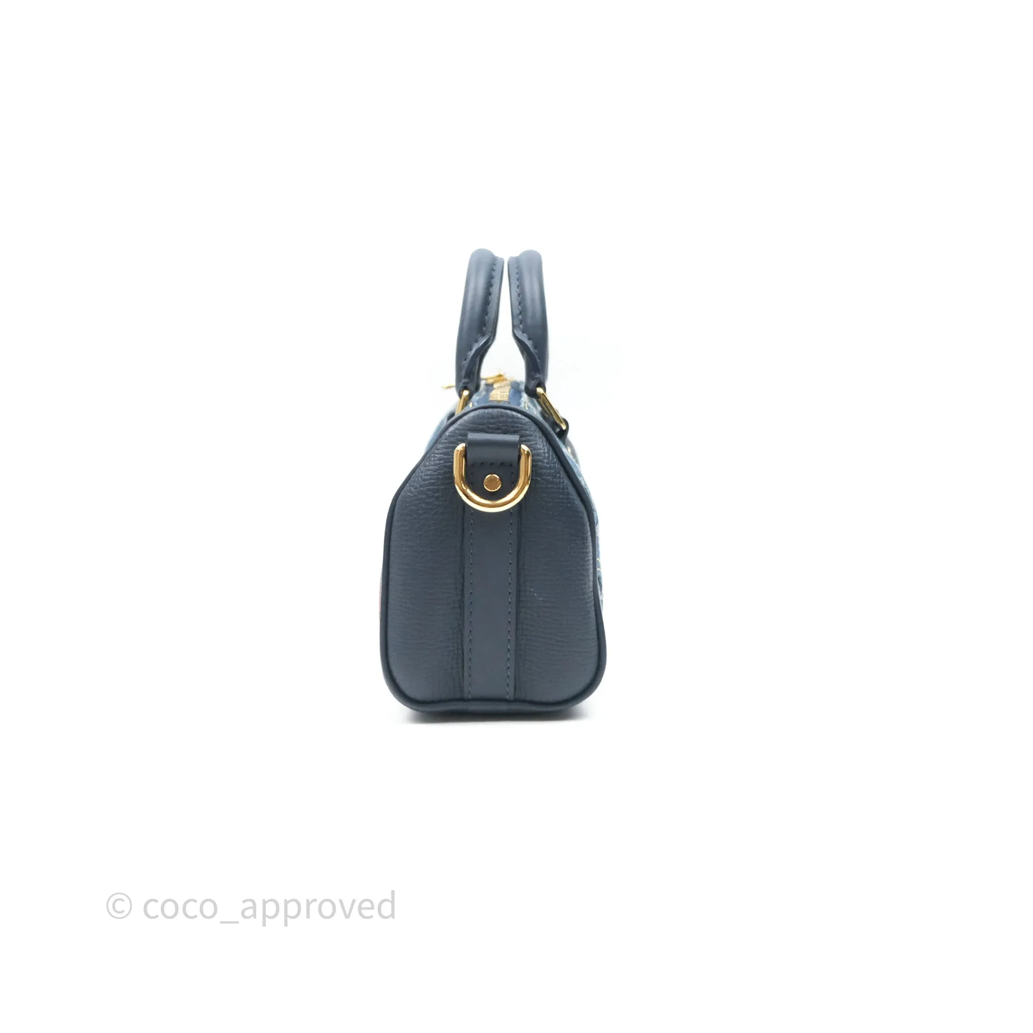 Louis Vuitton x Nigo Keepall XS Denim Blue