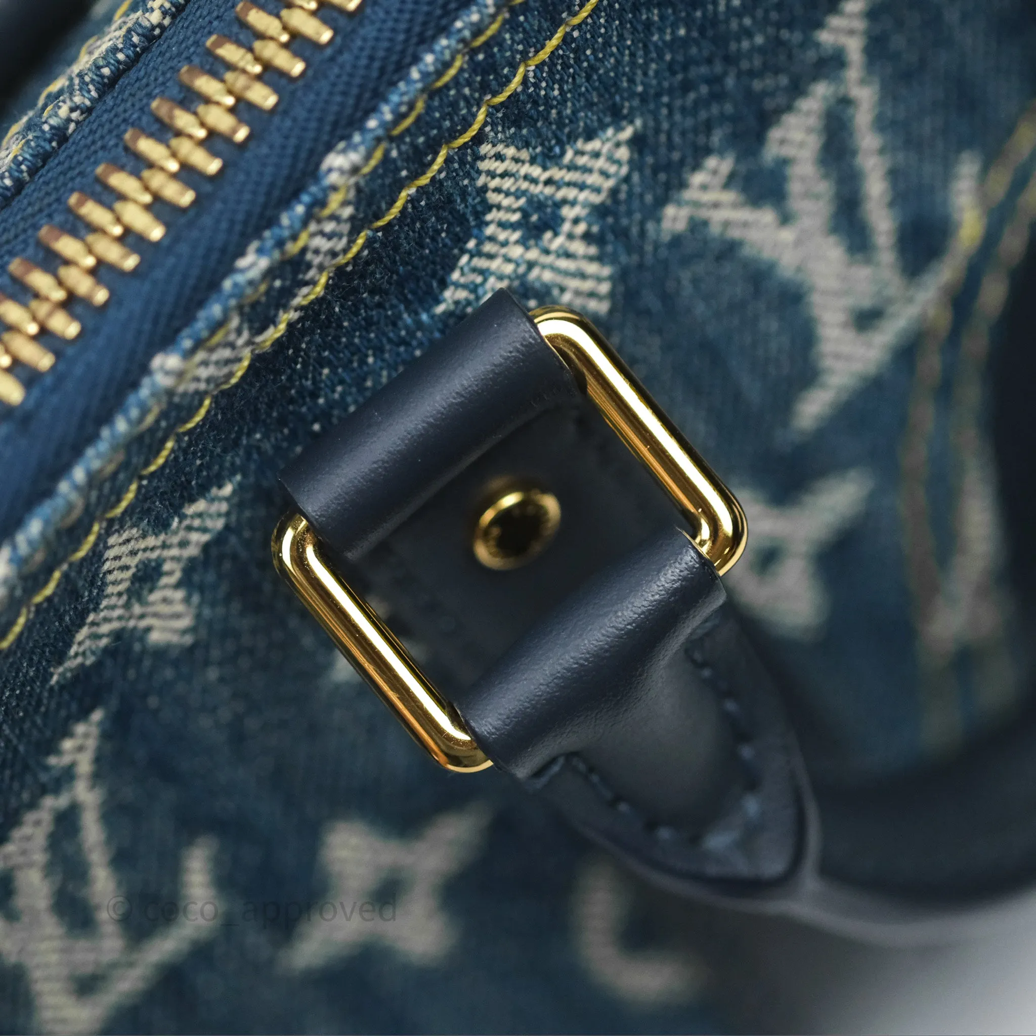 Louis Vuitton x Nigo Keepall XS Denim Blue