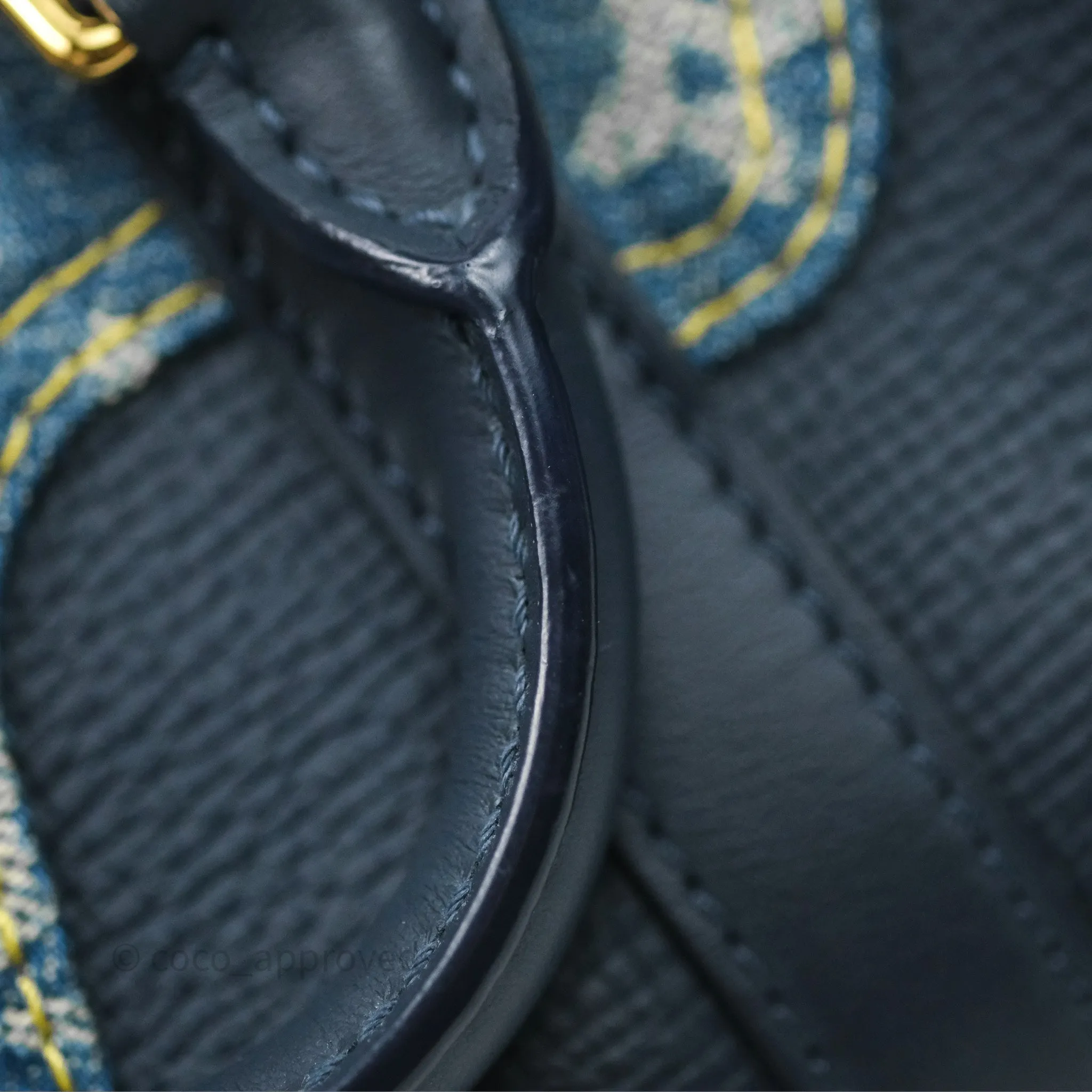 Louis Vuitton x Nigo Keepall XS Denim Blue