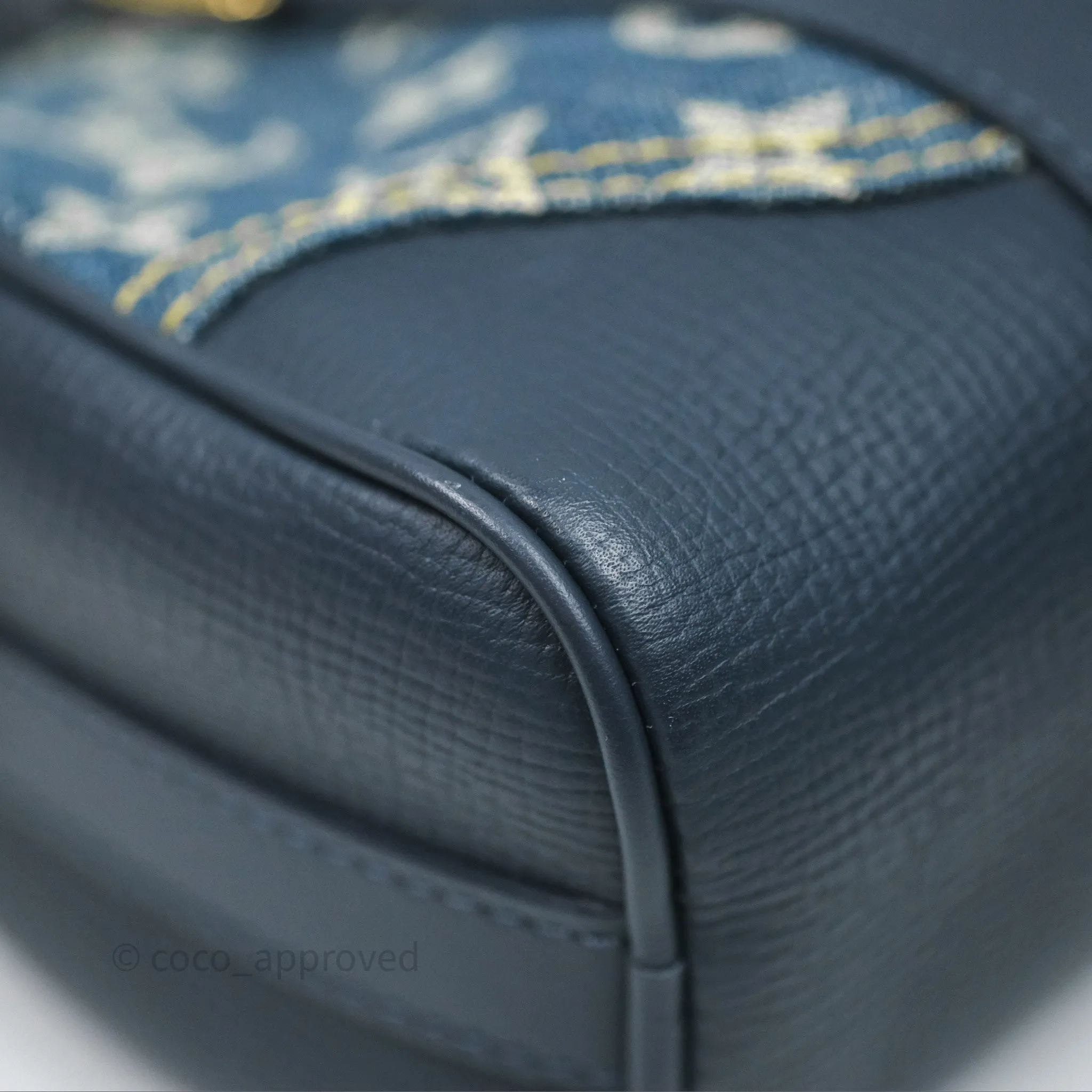 Louis Vuitton x Nigo Keepall XS Denim Blue