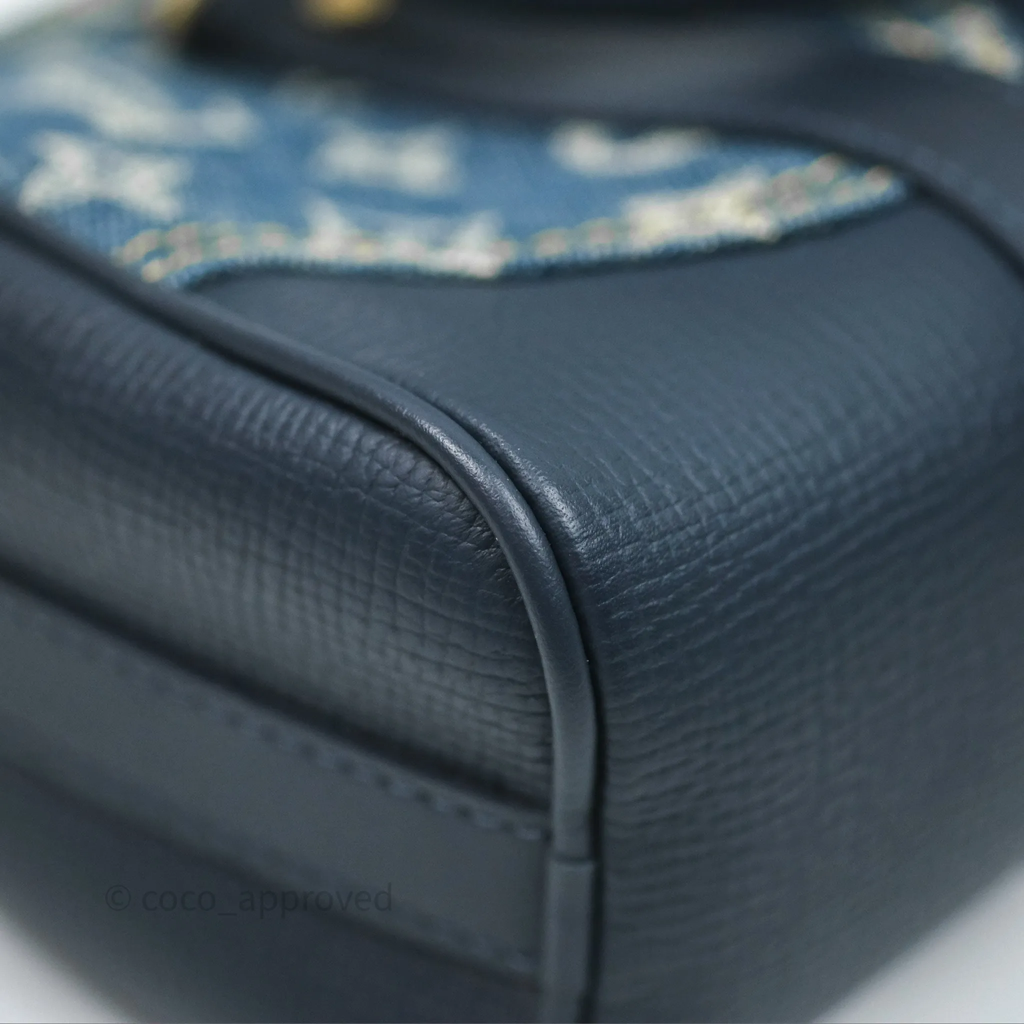 Louis Vuitton x Nigo Keepall XS Denim Blue