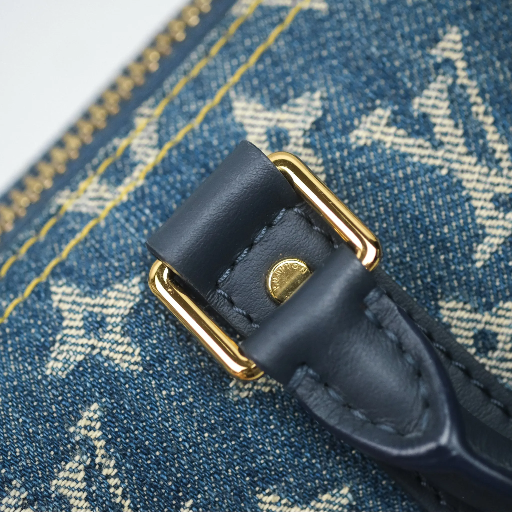 Louis Vuitton x Nigo Keepall XS Denim Blue