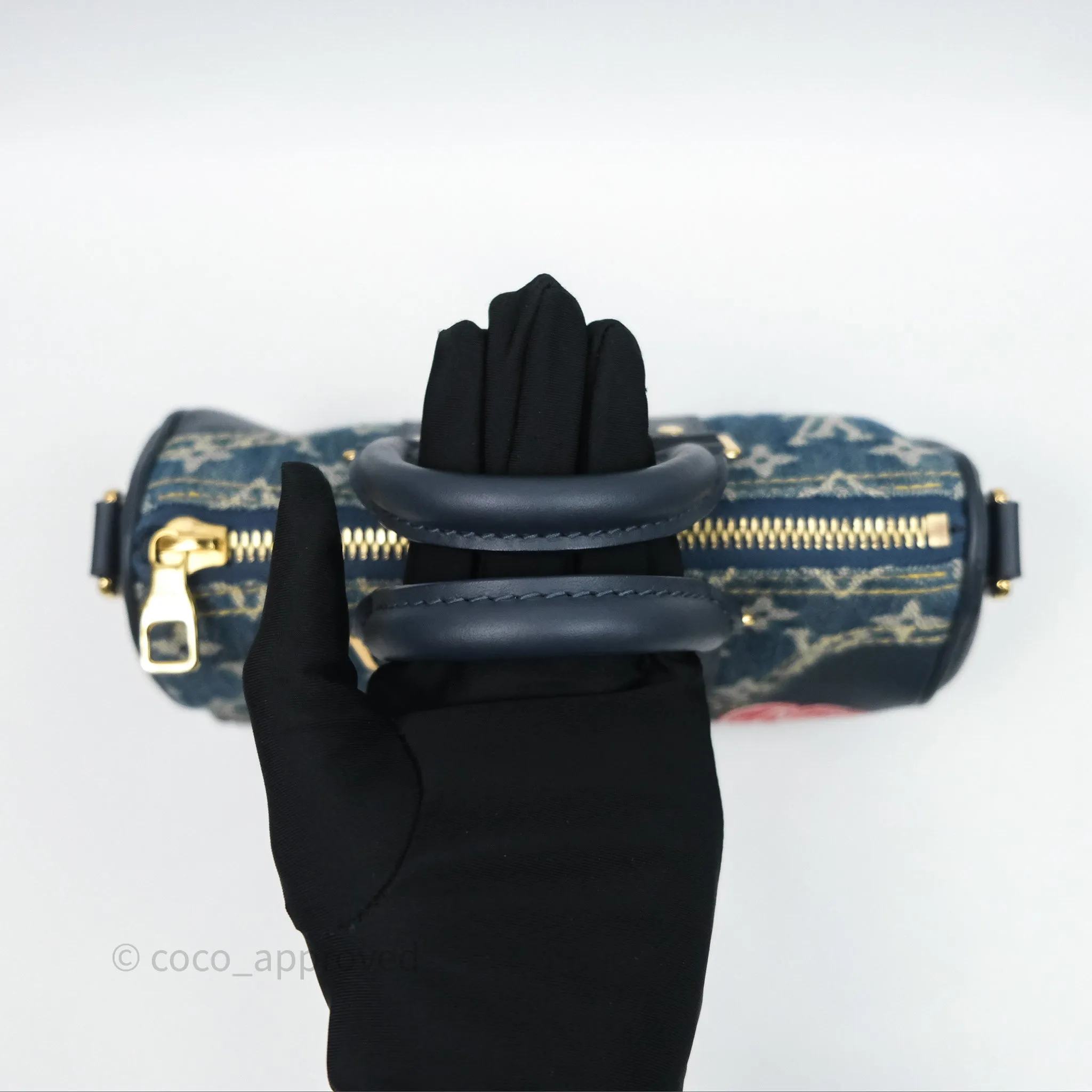 Louis Vuitton x Nigo Keepall XS Denim Blue