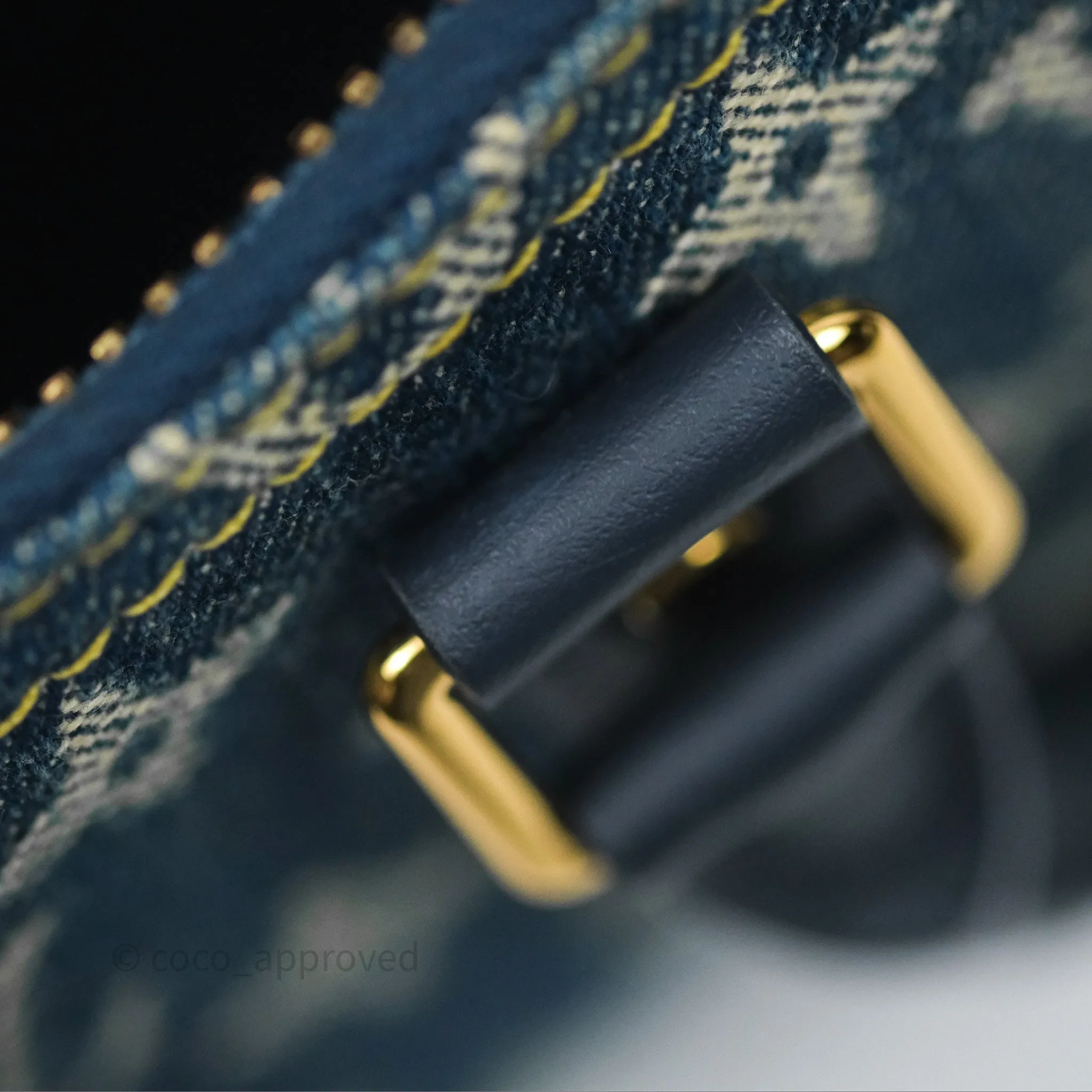 Louis Vuitton x Nigo Keepall XS Denim Blue
