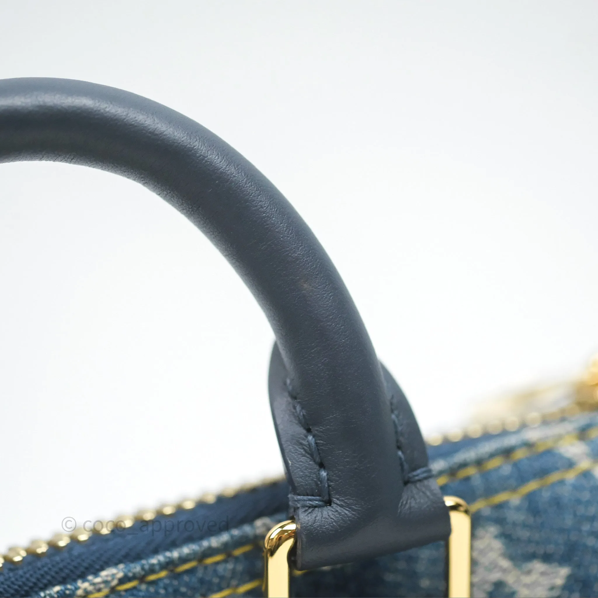 Louis Vuitton x Nigo Keepall XS Denim Blue