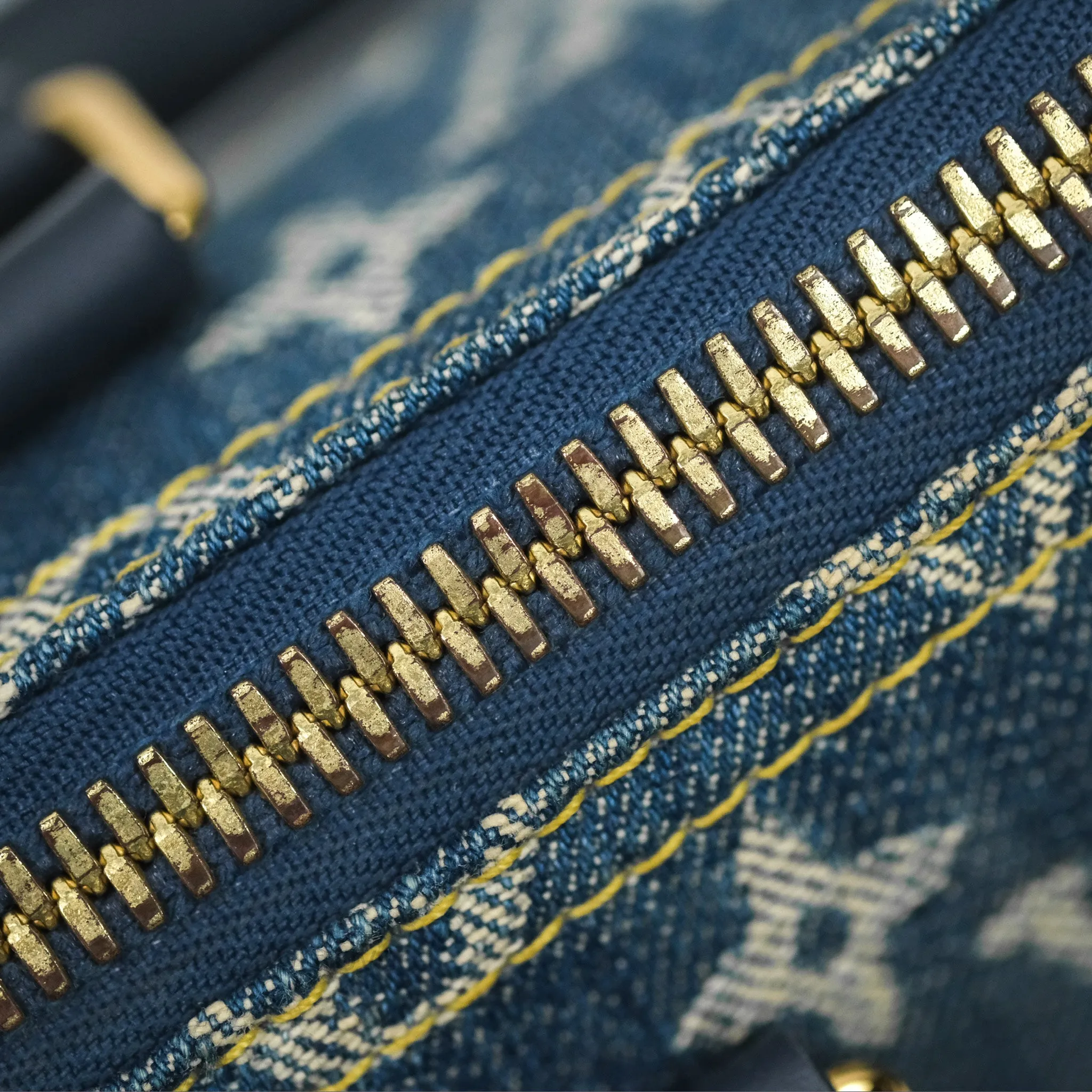 Louis Vuitton x Nigo Keepall XS Denim Blue