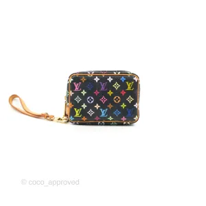 Louis Vuitton x Takashi Murakami Monogram Trousse Wapity Case Black