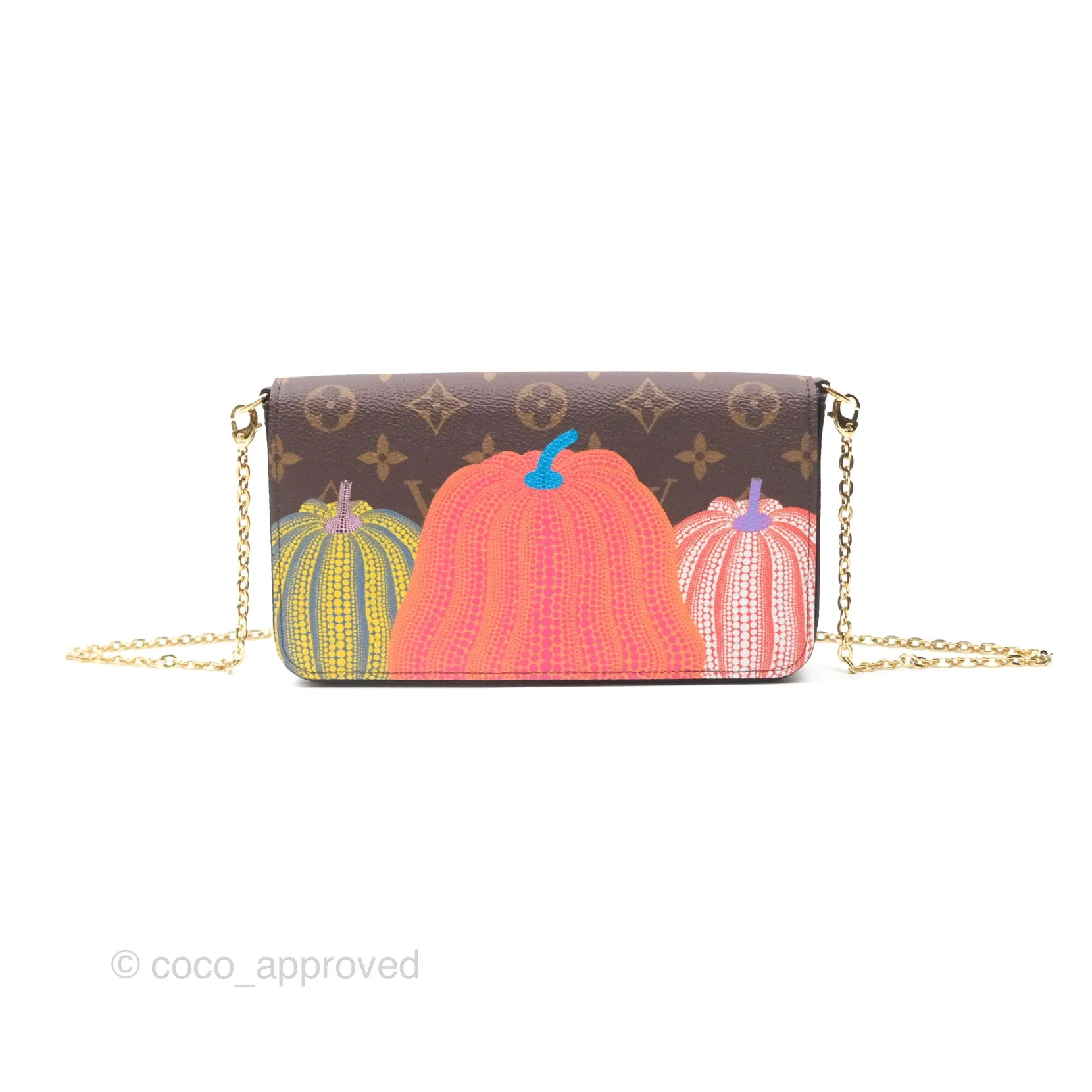 Louis Vuitton x Yayoi Kusama Flicie Pochette Monogram Canvas