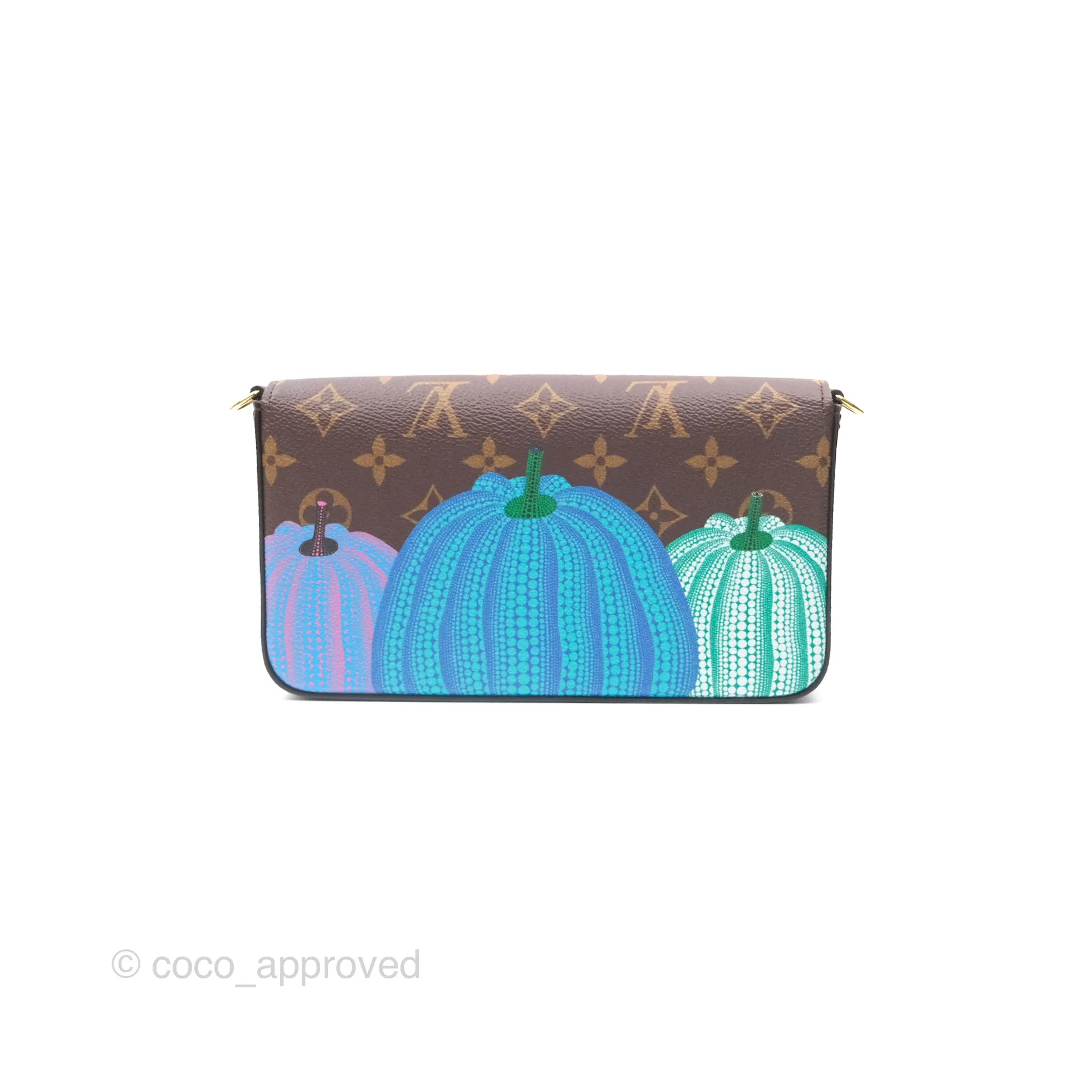 Louis Vuitton x Yayoi Kusama Flicie Pochette Monogram Canvas