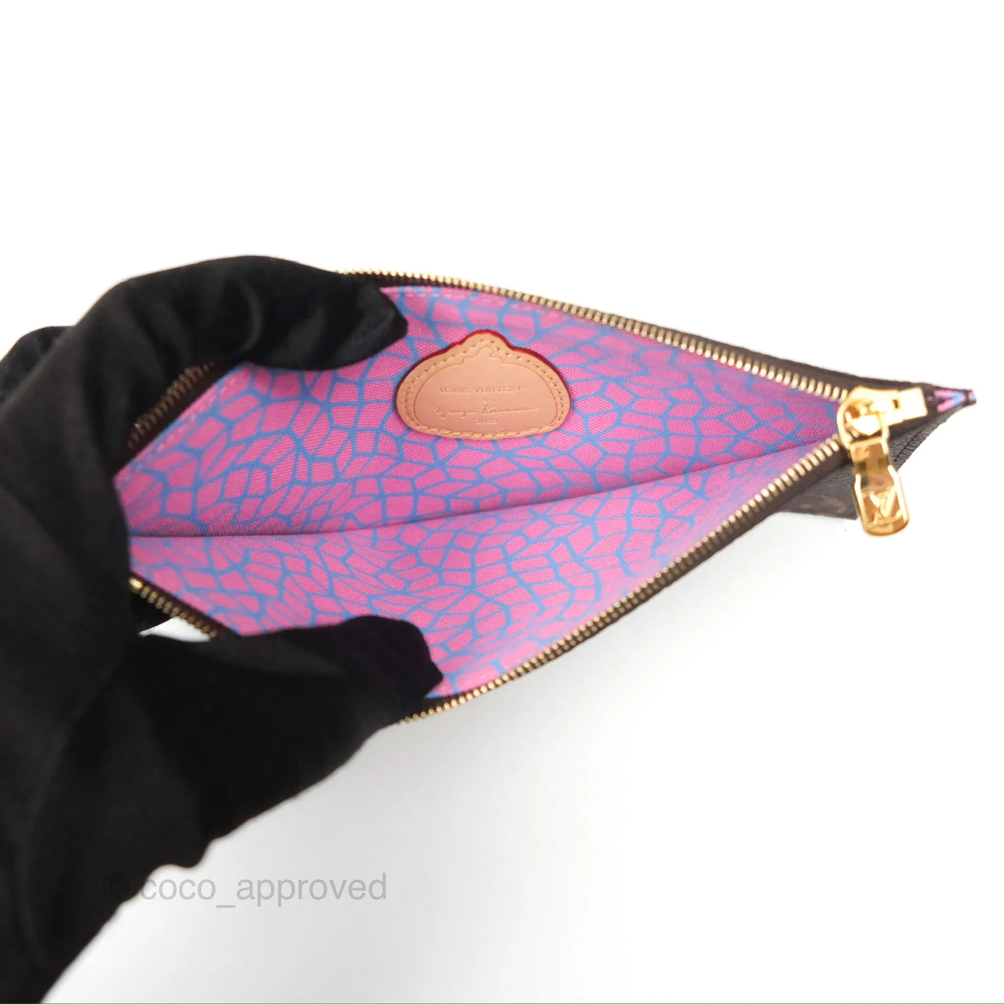 Louis Vuitton x Yayoi Kusama Flicie Pochette Monogram Canvas