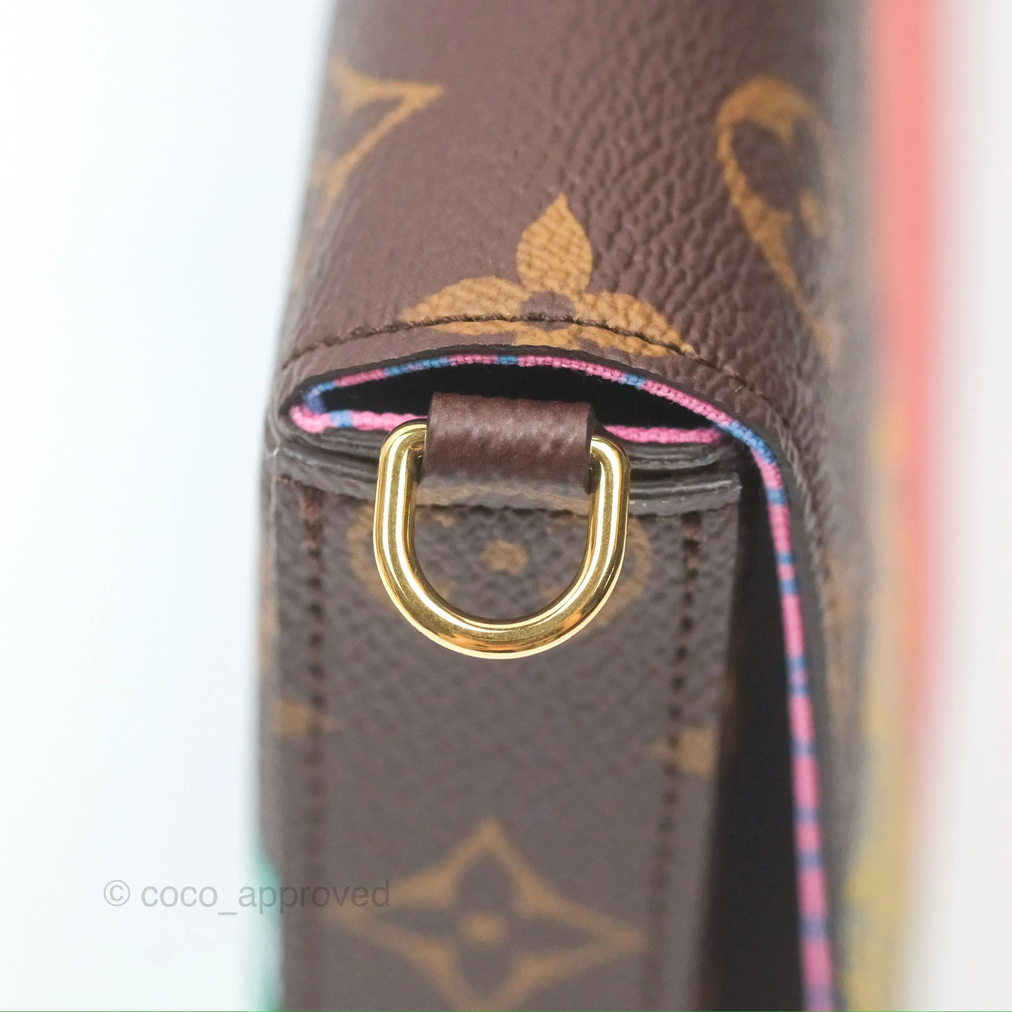 Louis Vuitton x Yayoi Kusama Flicie Pochette Monogram Canvas