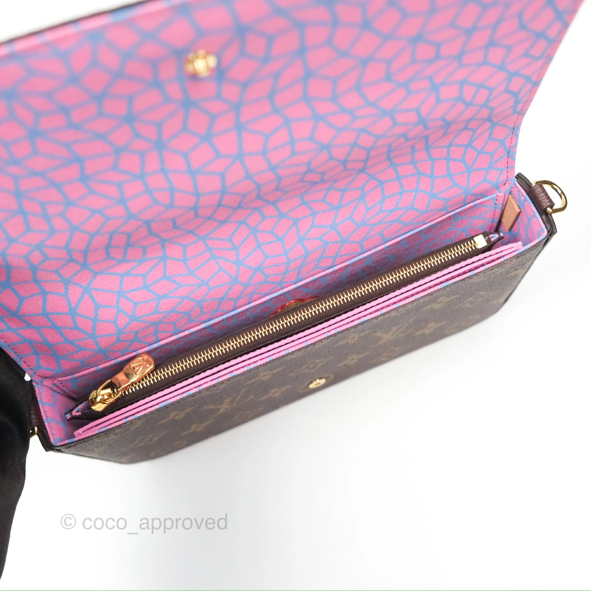 Louis Vuitton x Yayoi Kusama Flicie Pochette Monogram Canvas
