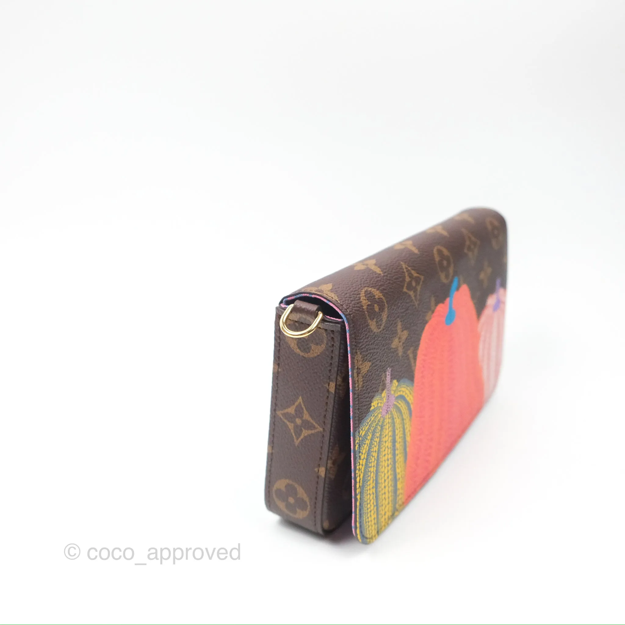 Louis Vuitton x Yayoi Kusama Flicie Pochette Monogram Canvas