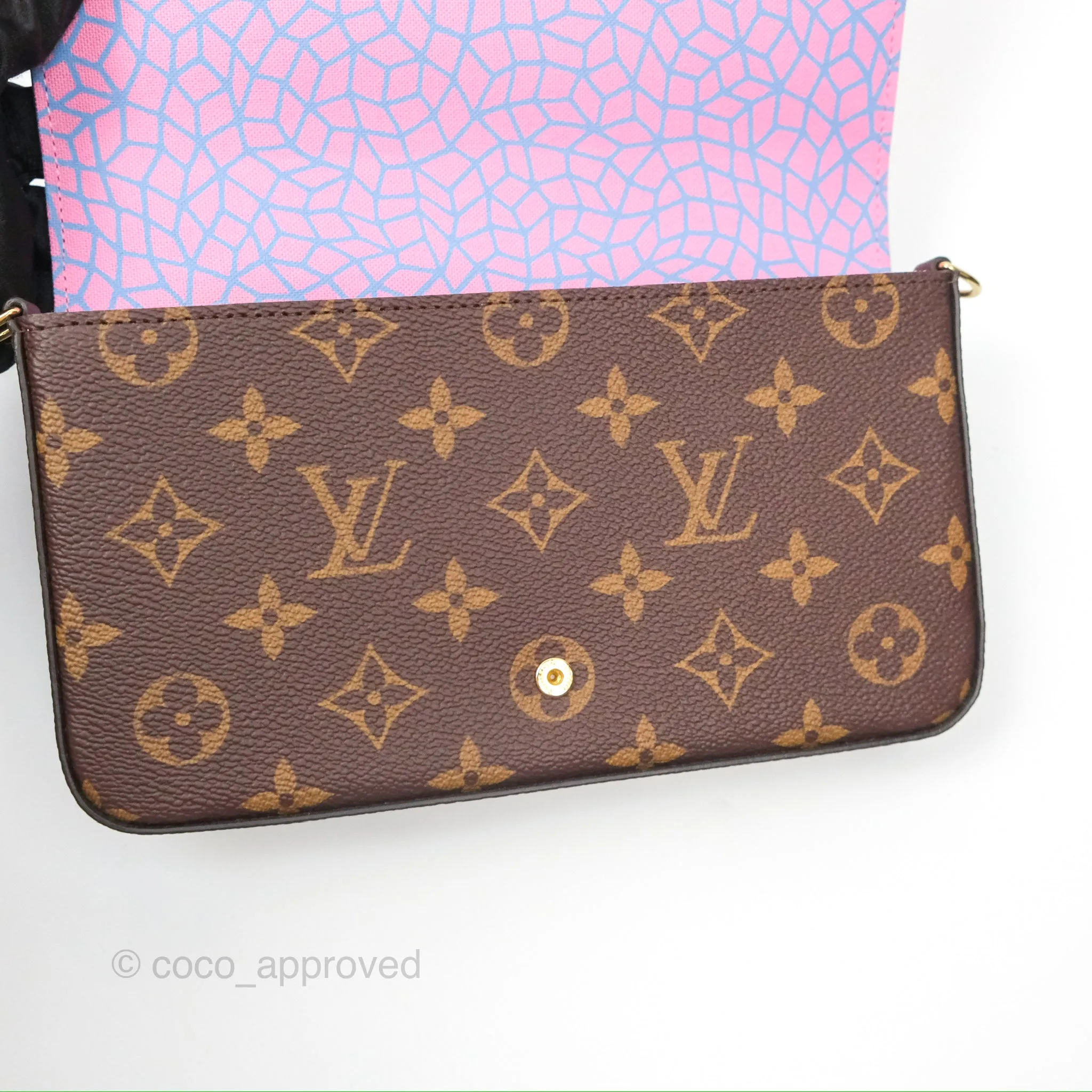 Louis Vuitton x Yayoi Kusama Flicie Pochette Monogram Canvas