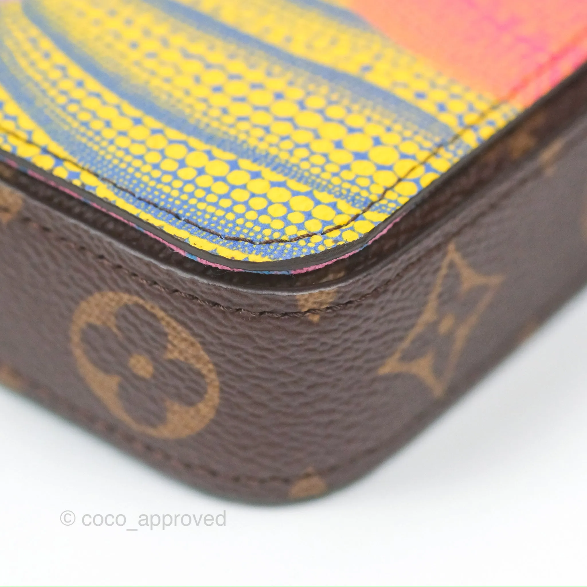 Louis Vuitton x Yayoi Kusama Flicie Pochette Monogram Canvas