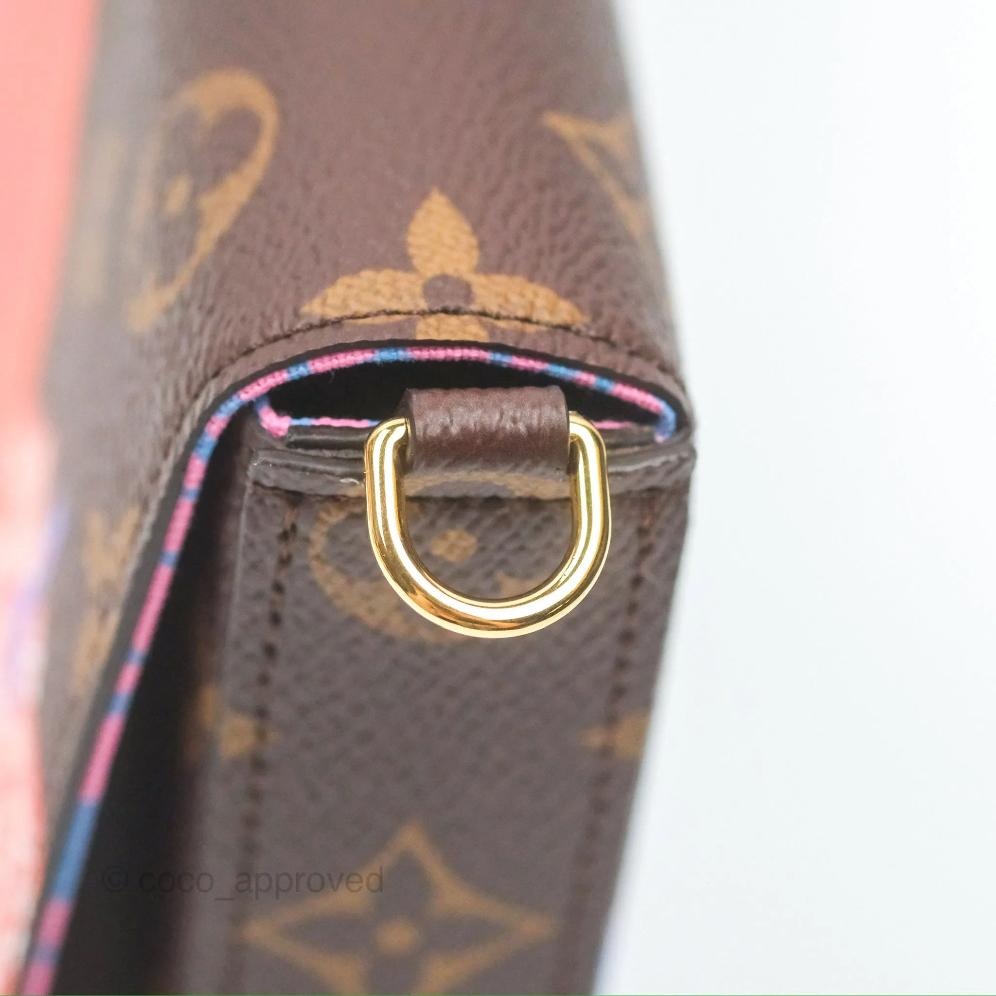 Louis Vuitton x Yayoi Kusama Flicie Pochette Monogram Canvas