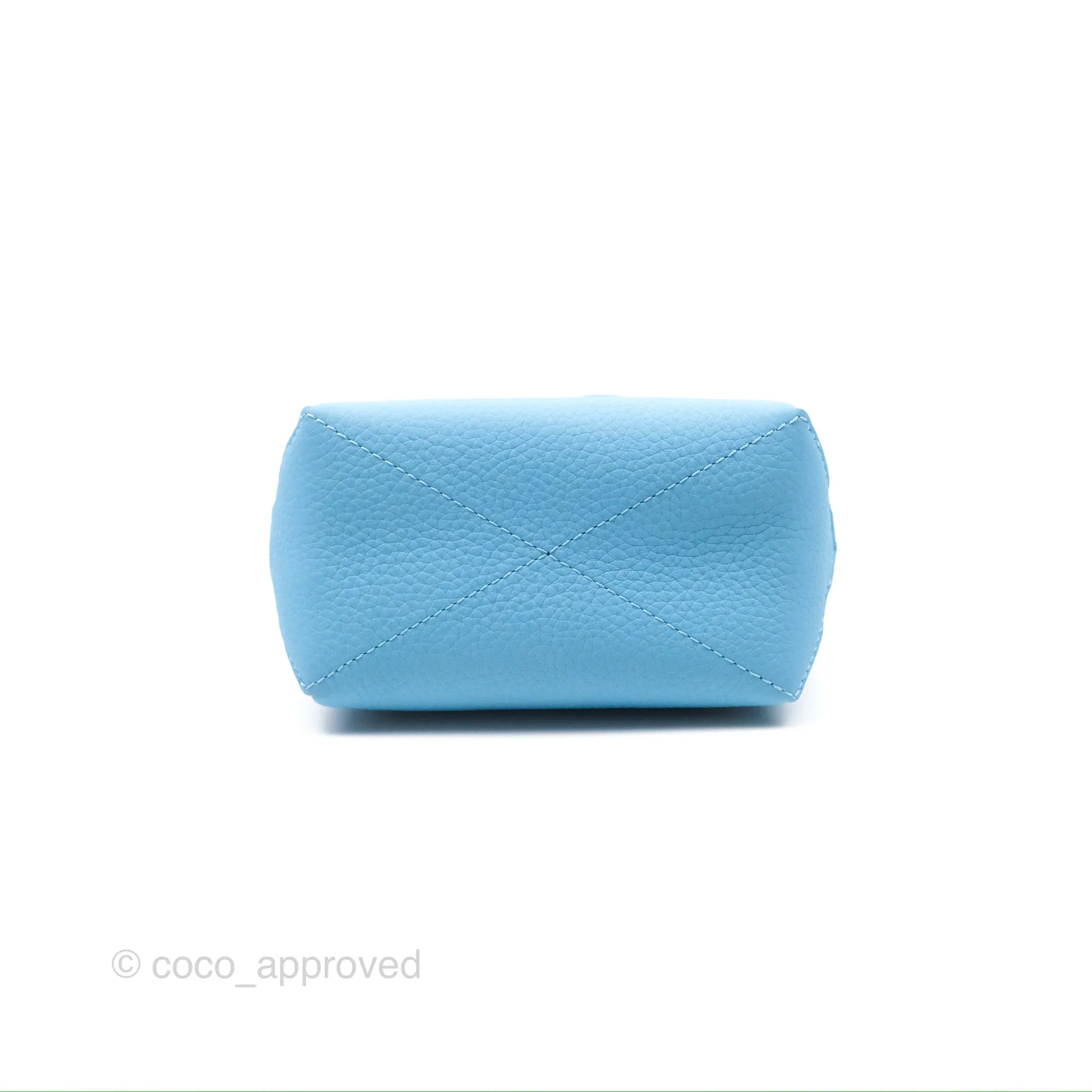 Louis Vuitton X Yayoi Kusama Hobo Cruiser Bag in Blue Taurillon Monogram