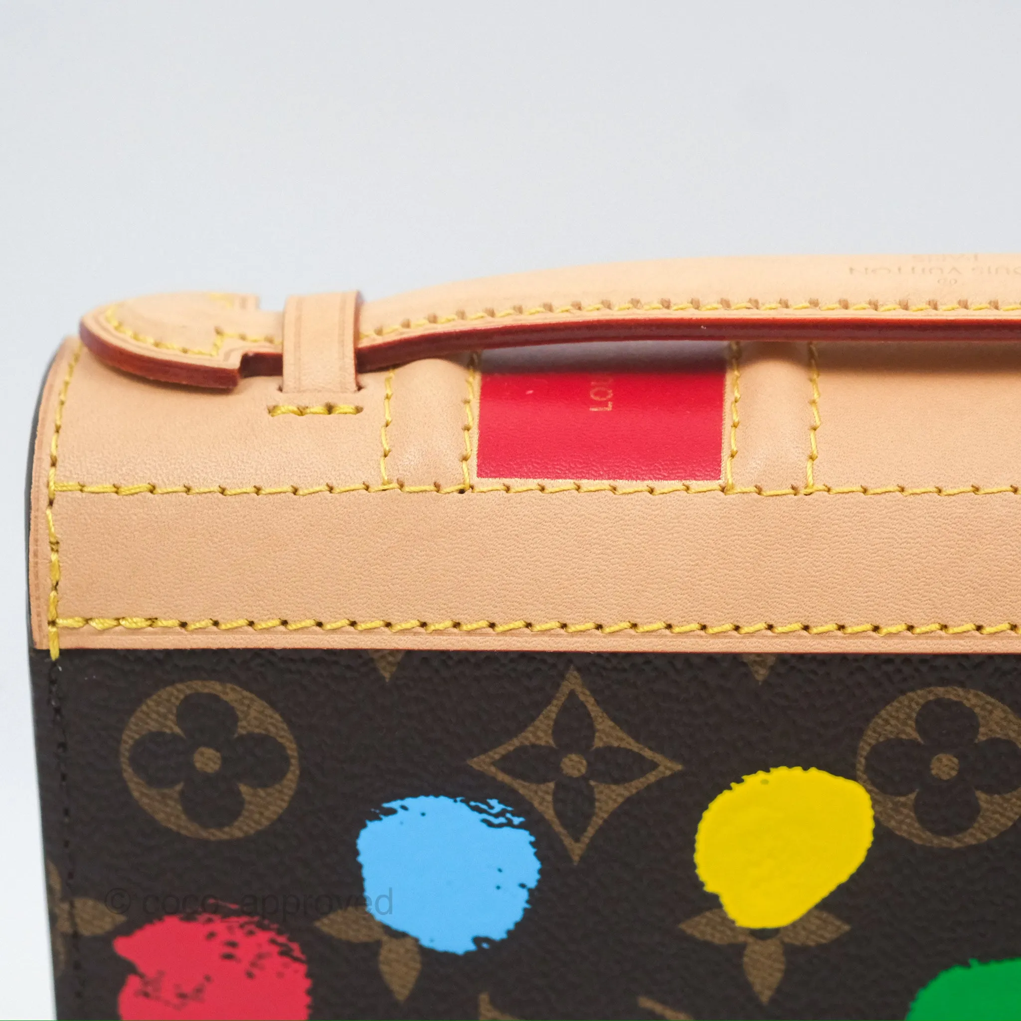 Louis Vuitton x Yayoi Kusama Monogram Painted Dots Book WOC