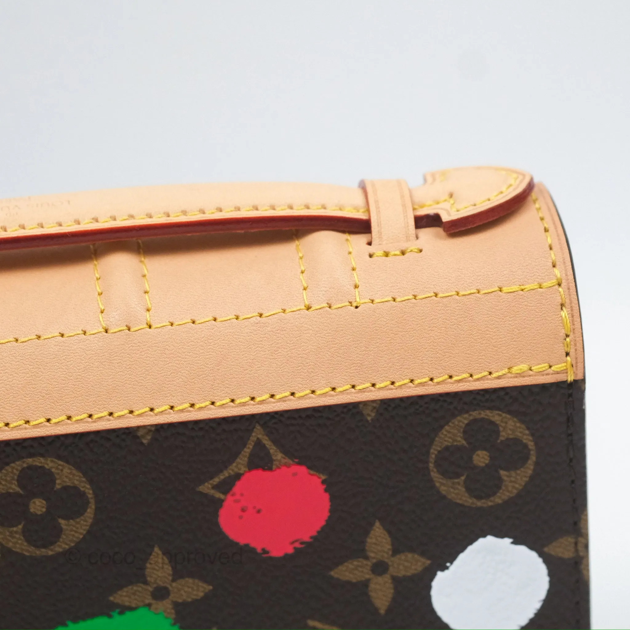 Louis Vuitton x Yayoi Kusama Monogram Painted Dots Book WOC