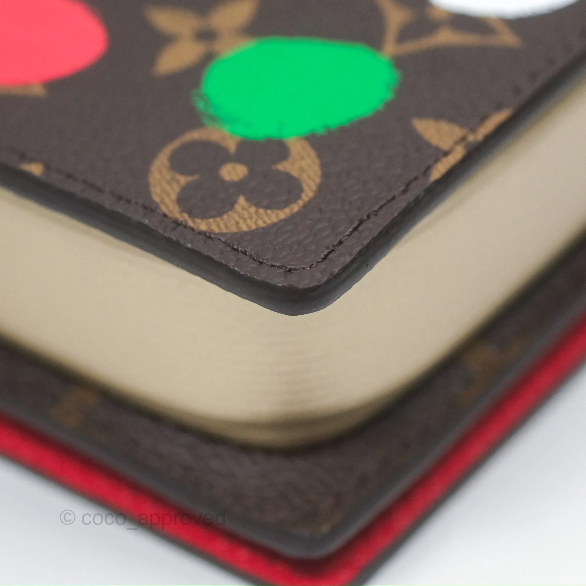 Louis Vuitton x Yayoi Kusama Monogram Painted Dots Book WOC