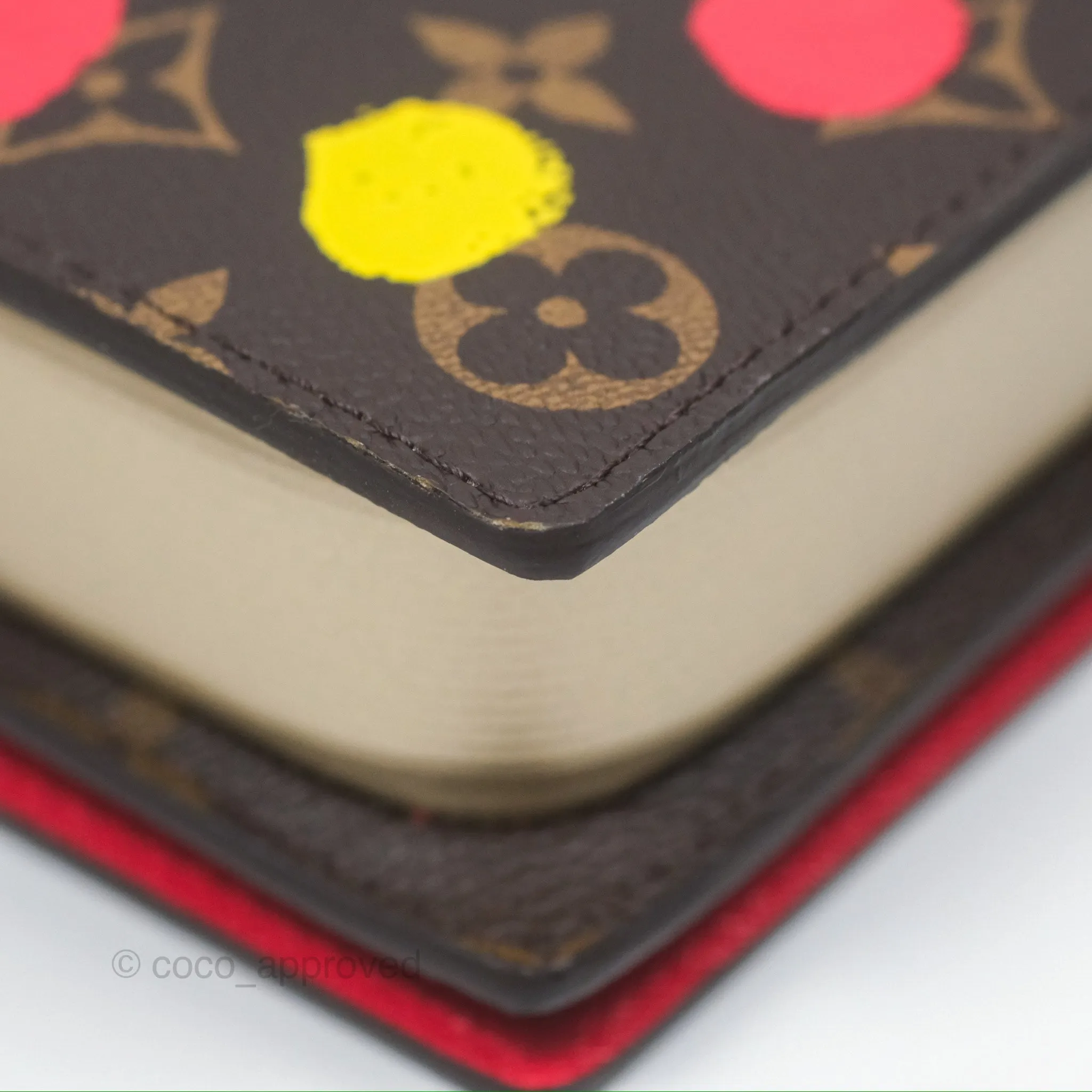 Louis Vuitton x Yayoi Kusama Monogram Painted Dots Book WOC