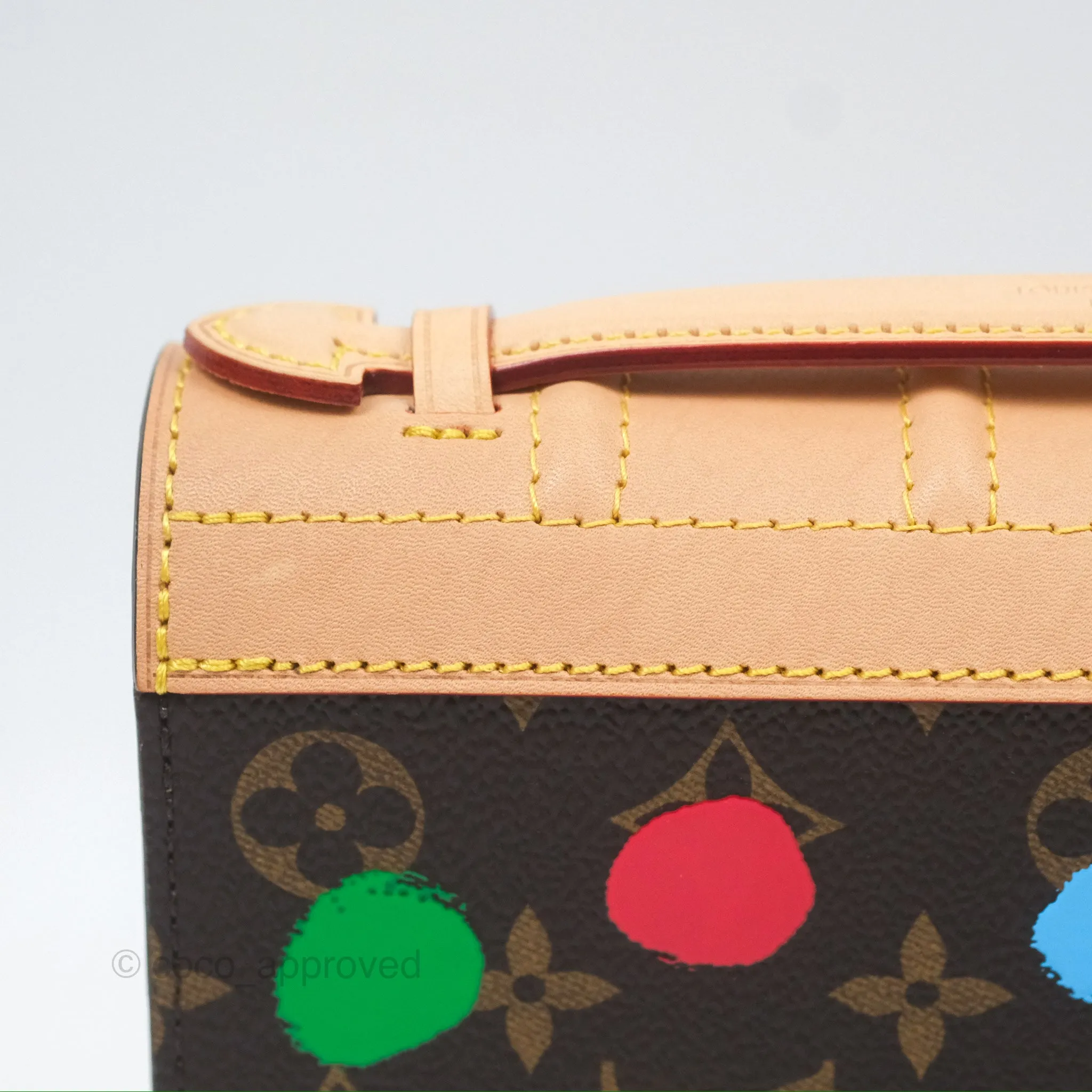 Louis Vuitton x Yayoi Kusama Monogram Painted Dots Book WOC
