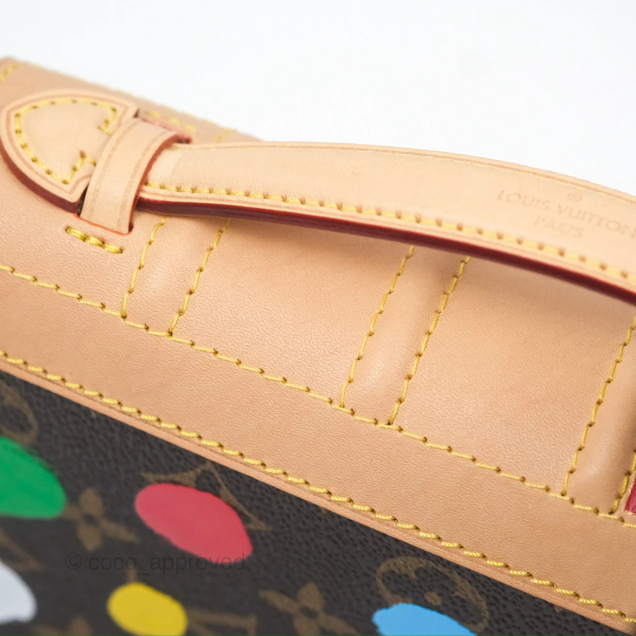 Louis Vuitton x Yayoi Kusama Monogram Painted Dots Book WOC