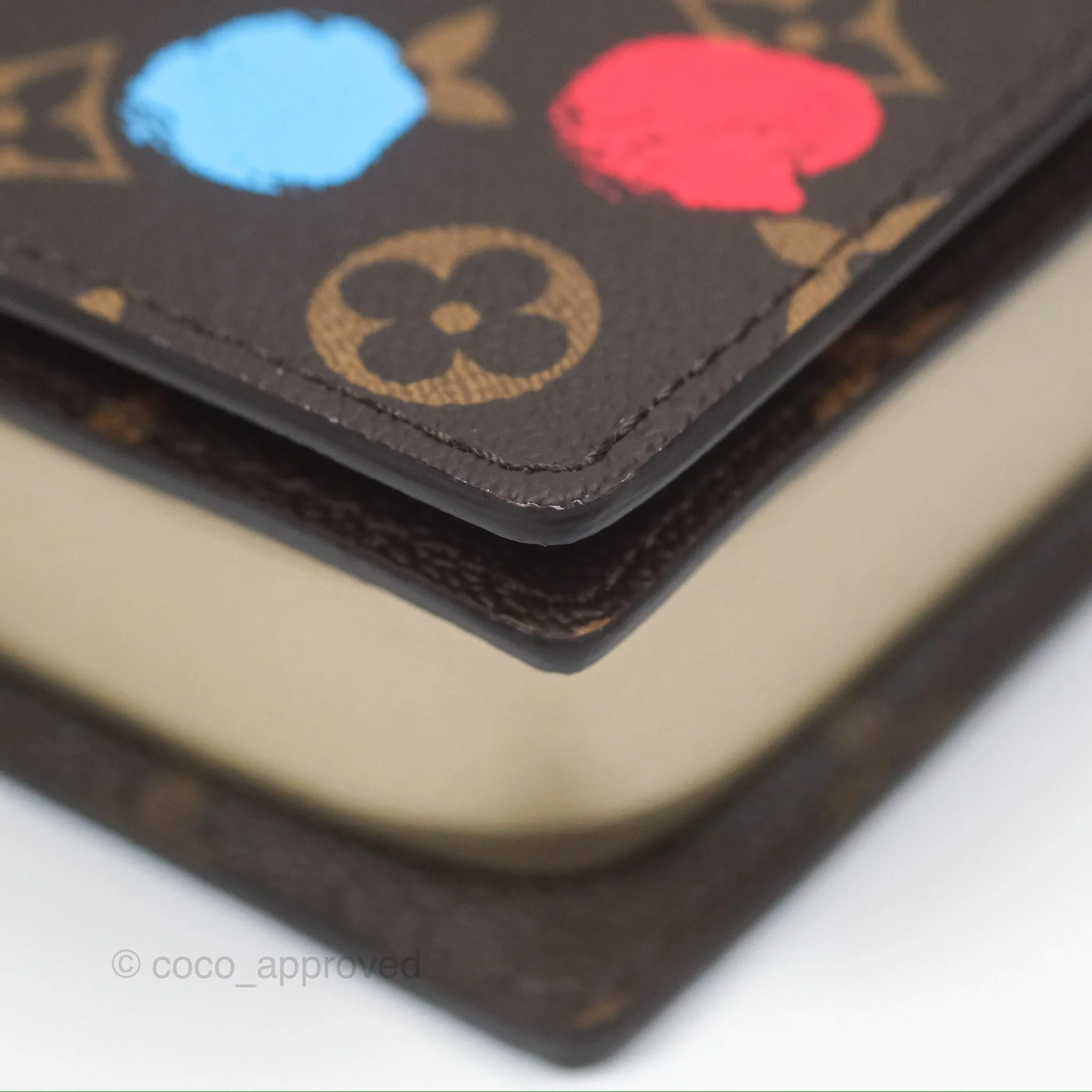Louis Vuitton x Yayoi Kusama Monogram Painted Dots Book WOC
