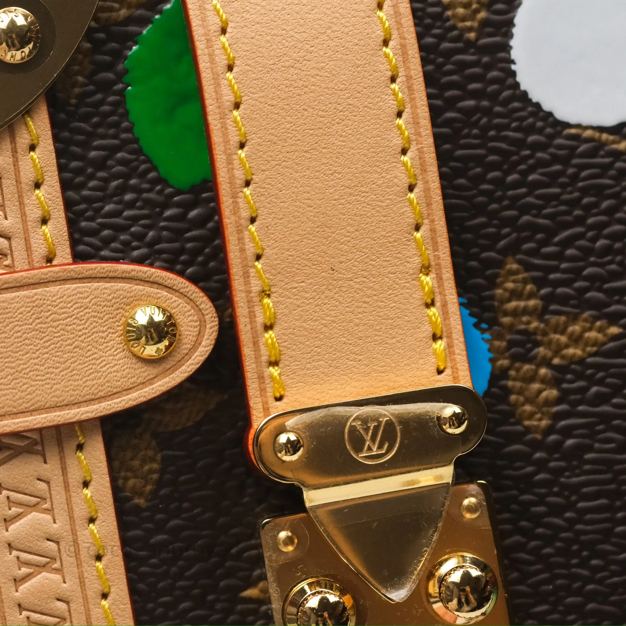 Louis Vuitton x Yayoi Kusama Monogram Painted Dots Side Trunk