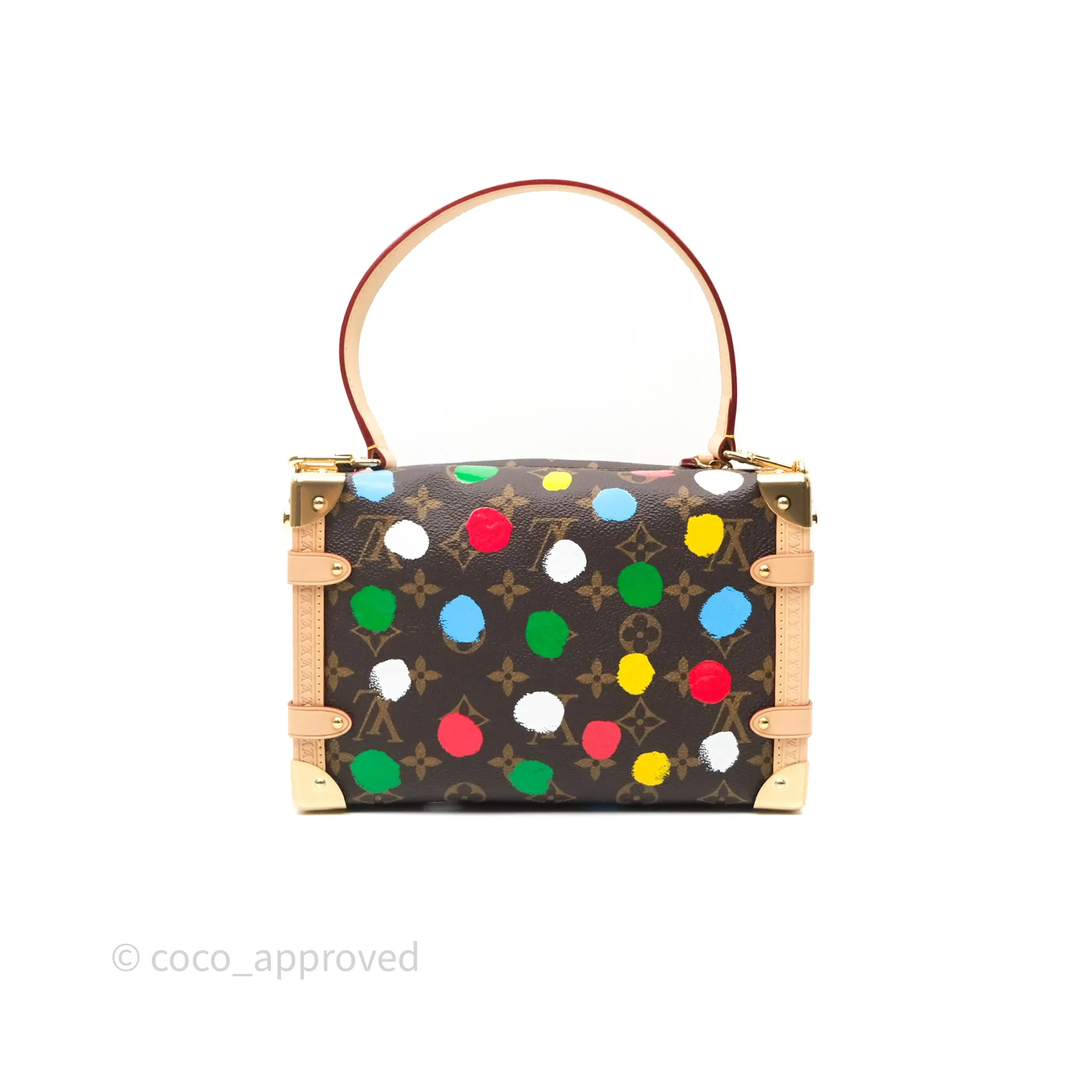 Louis Vuitton x Yayoi Kusama Monogram Painted Dots Side Trunk