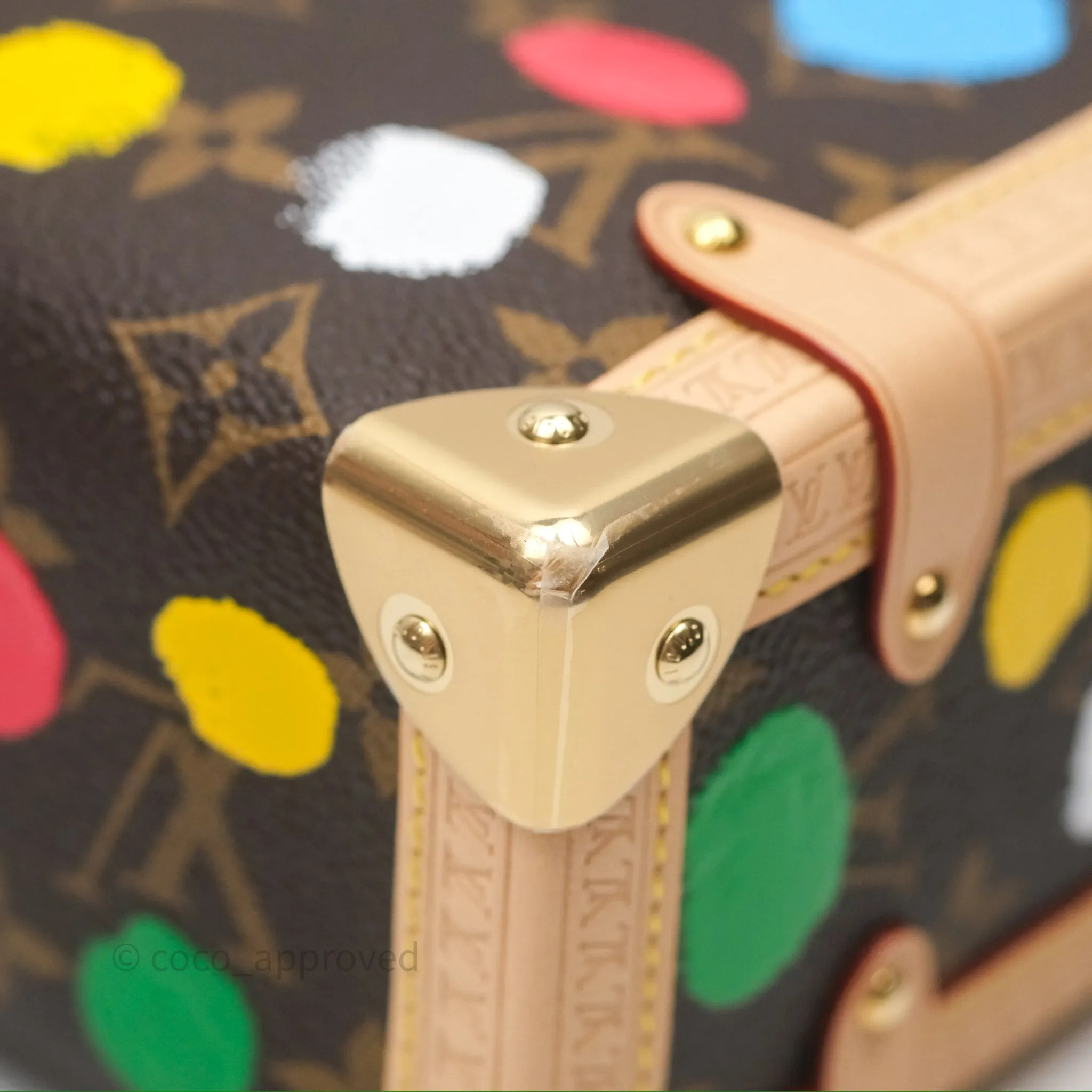 Louis Vuitton x Yayoi Kusama Monogram Painted Dots Side Trunk