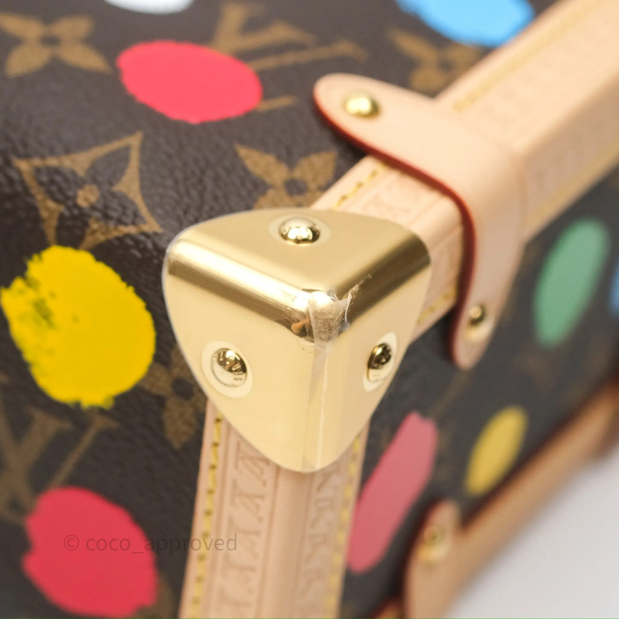 Louis Vuitton x Yayoi Kusama Monogram Painted Dots Side Trunk