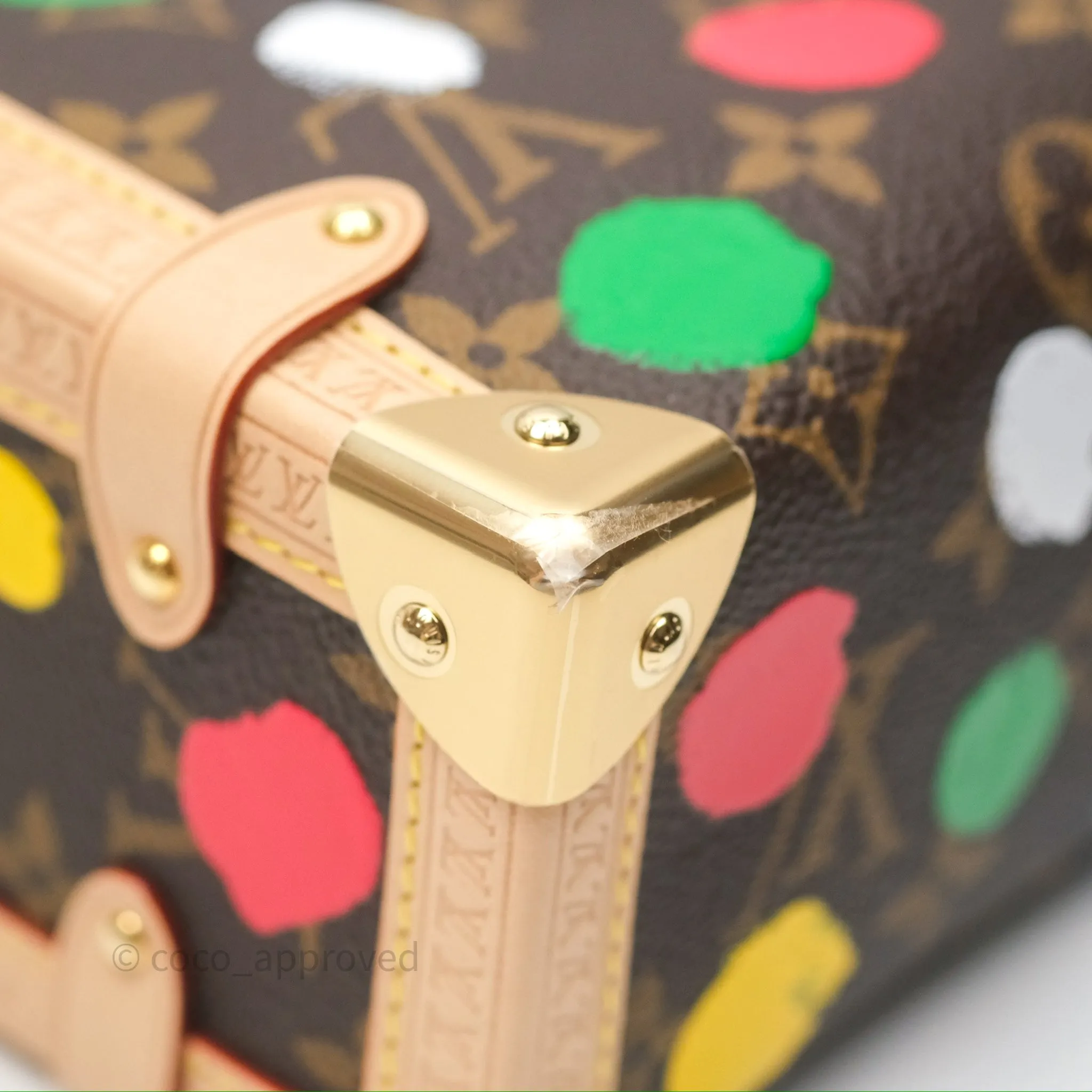Louis Vuitton x Yayoi Kusama Monogram Painted Dots Side Trunk