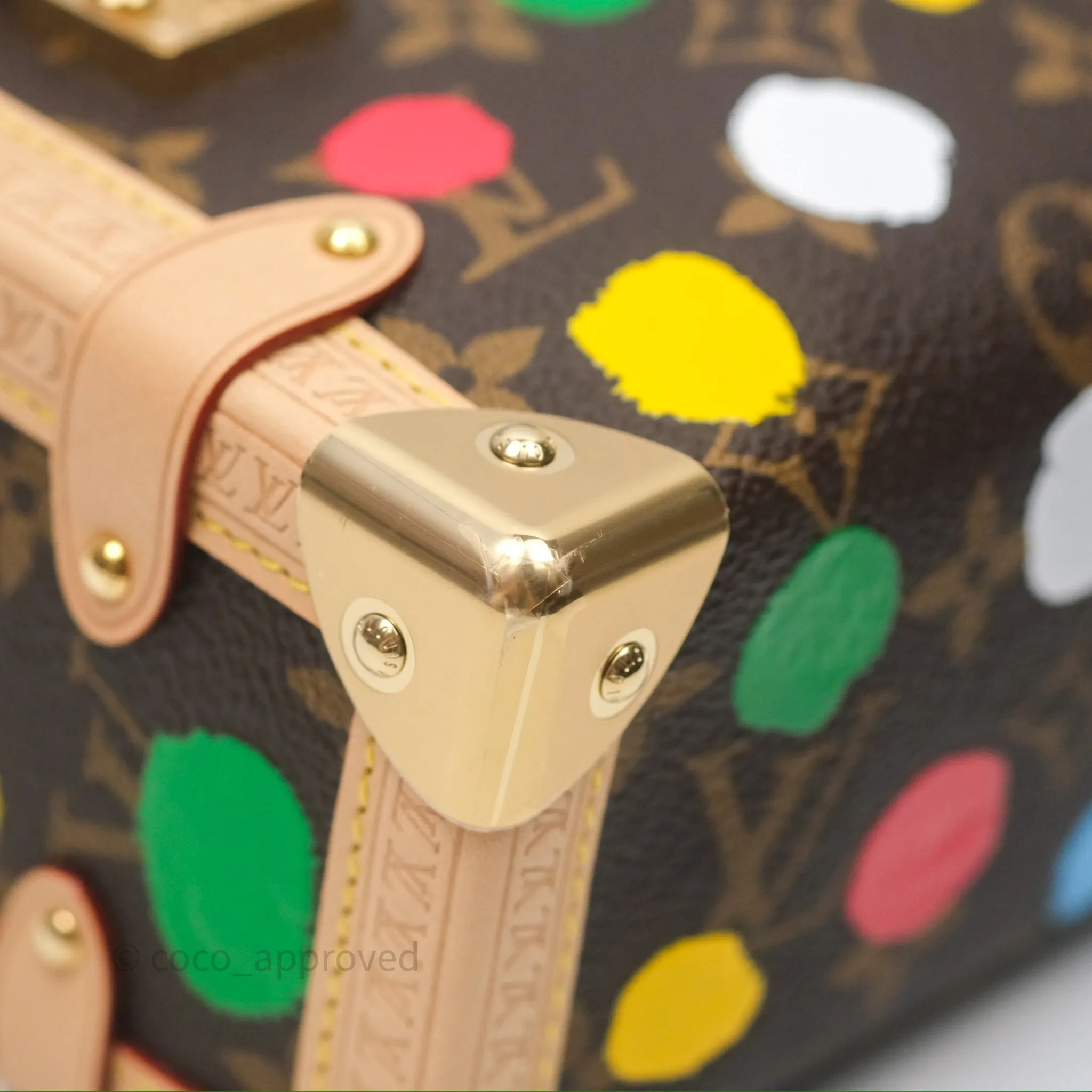 Louis Vuitton x Yayoi Kusama Monogram Painted Dots Side Trunk