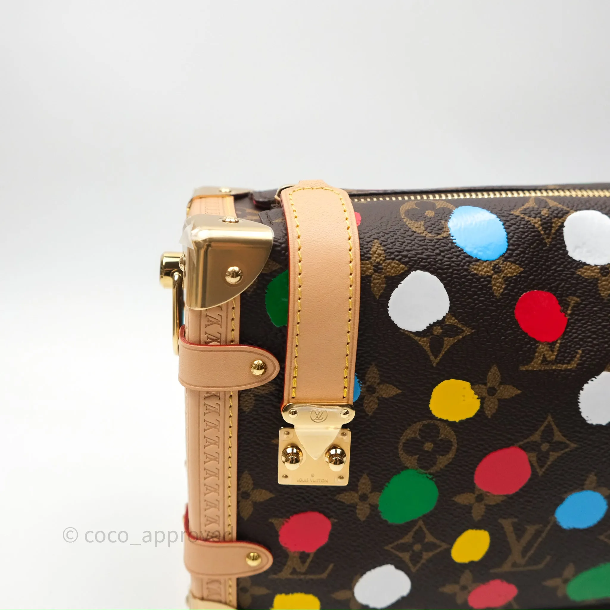 Louis Vuitton x Yayoi Kusama Monogram Painted Dots Side Trunk