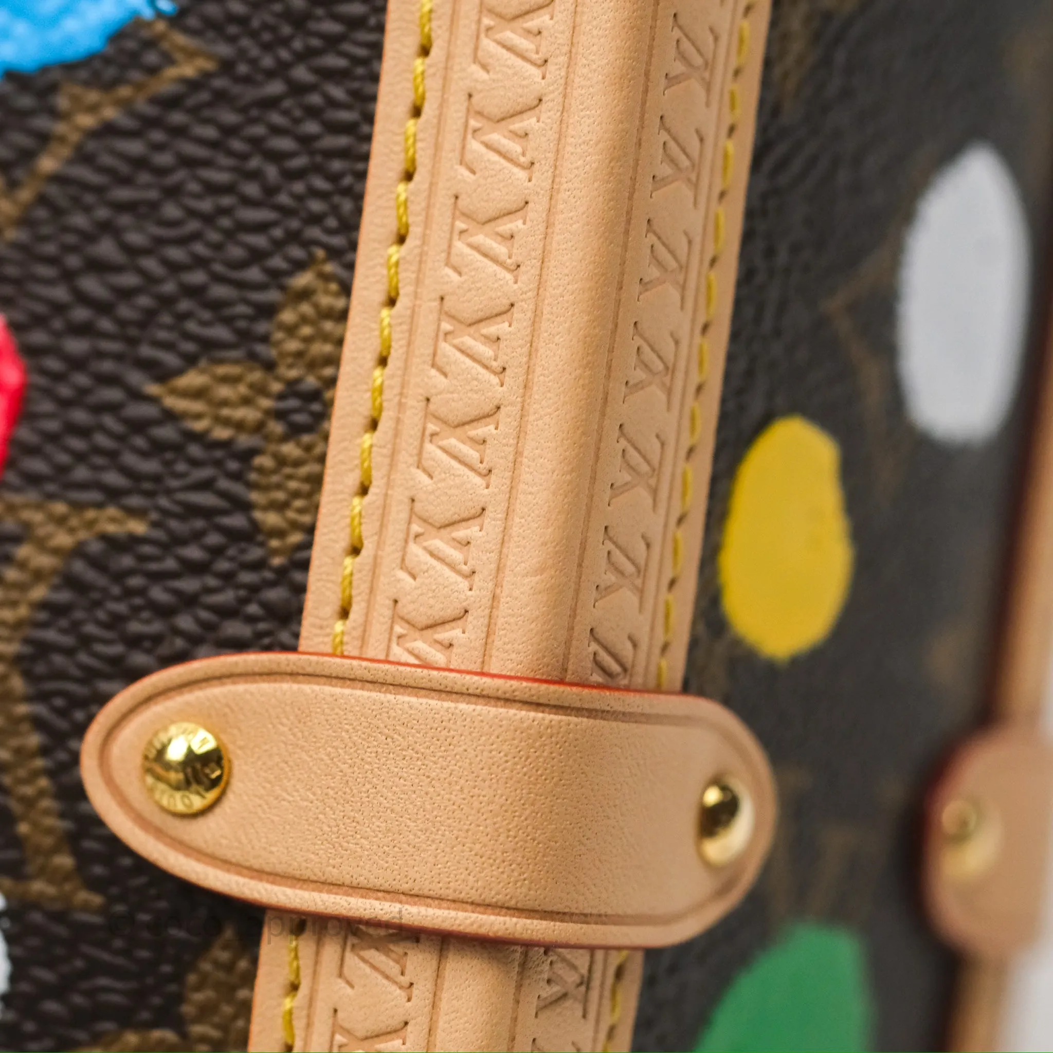 Louis Vuitton x Yayoi Kusama Monogram Painted Dots Side Trunk