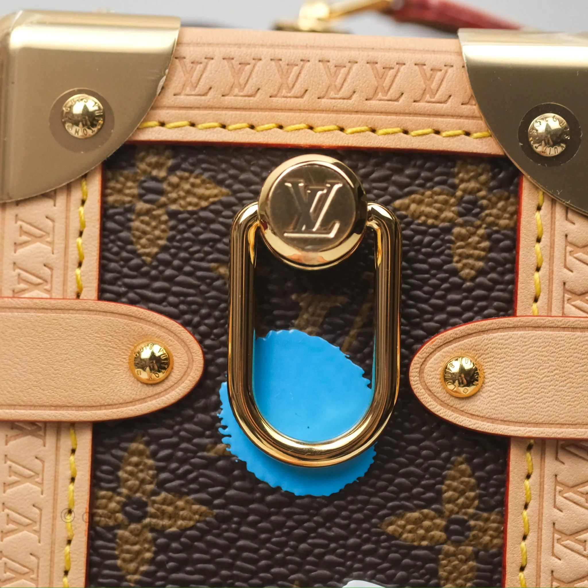 Louis Vuitton x Yayoi Kusama Monogram Painted Dots Side Trunk