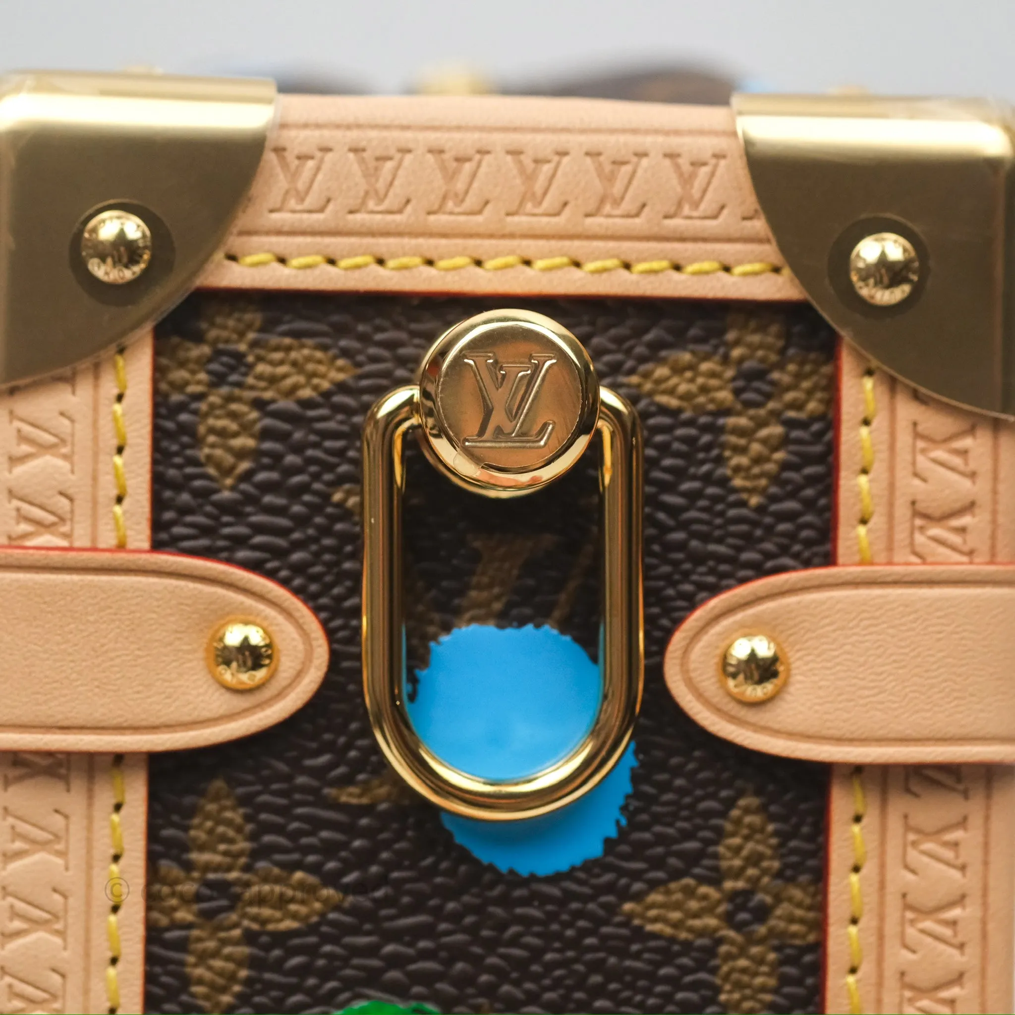 Louis Vuitton x Yayoi Kusama Monogram Painted Dots Side Trunk